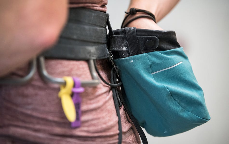 How to Wear Chalk Bags Black Diamond Climbing Director