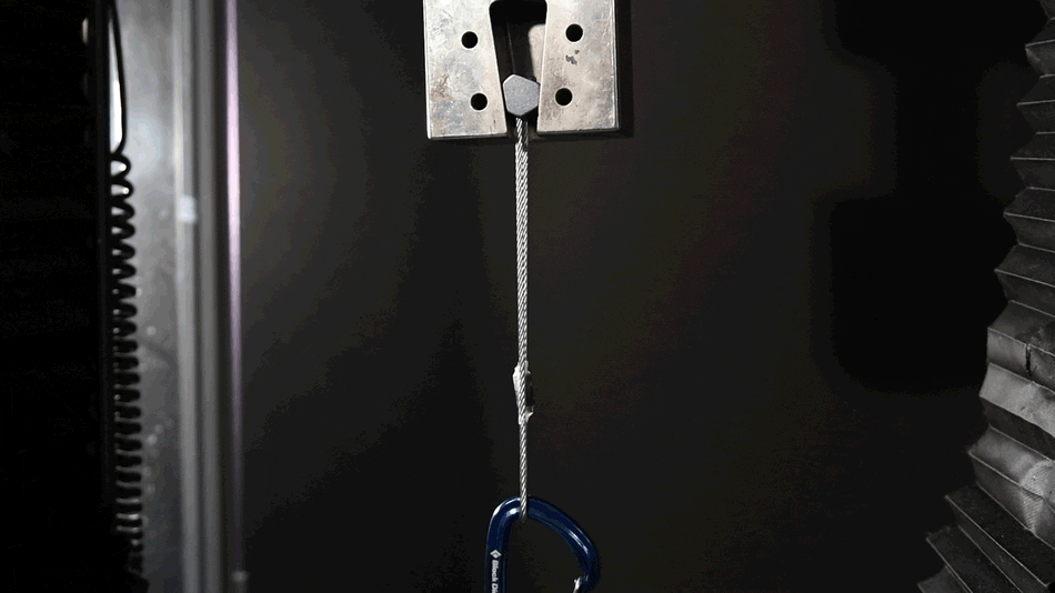#11 stopper breaking at cable at carabiner point