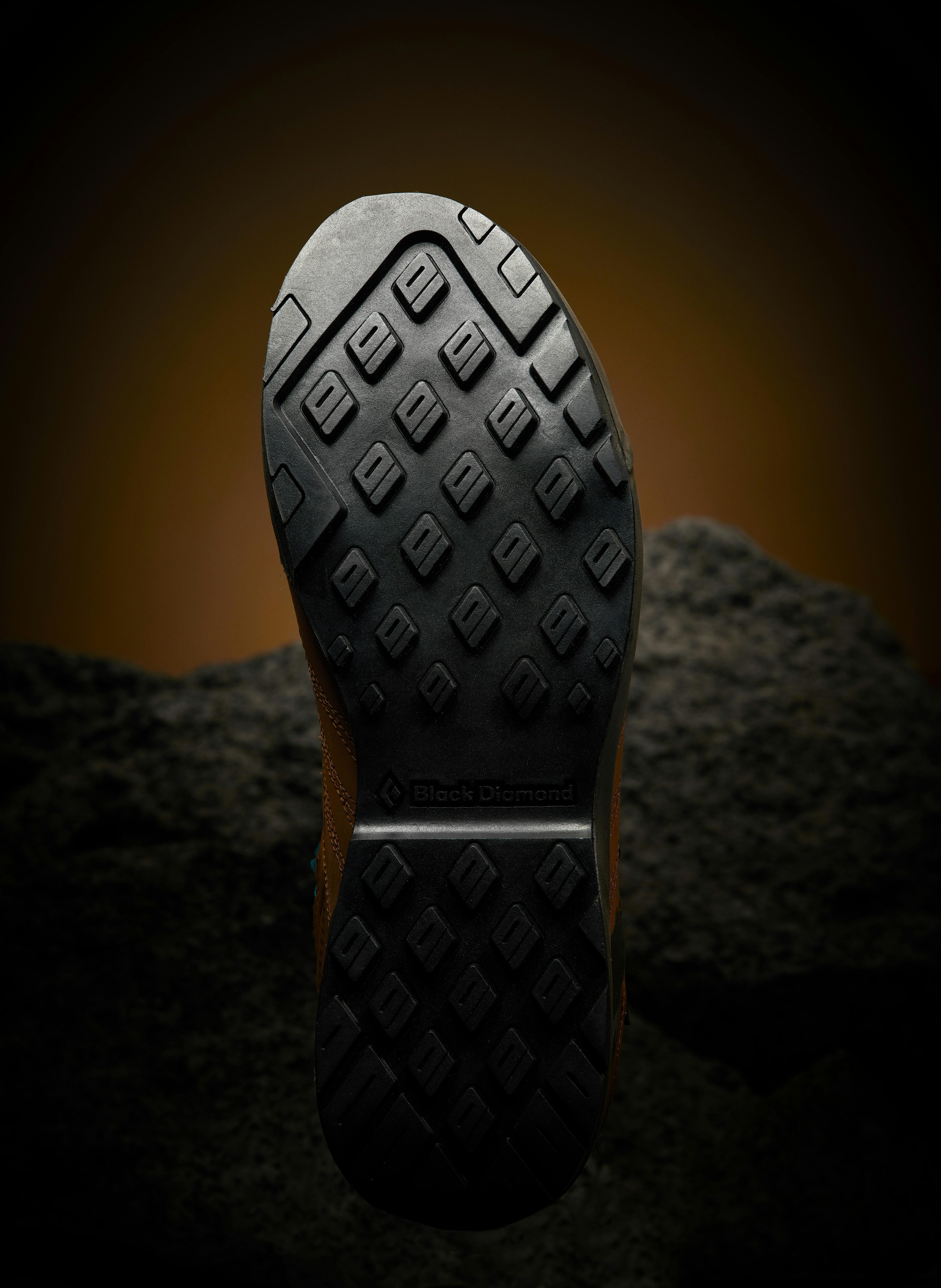 A glam of the bottom of the Mission Leather Approach Shoe.