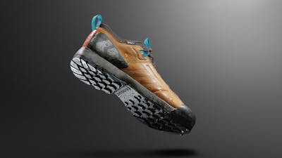 The Black Diamond Mission Leather Low WP approach shoes.