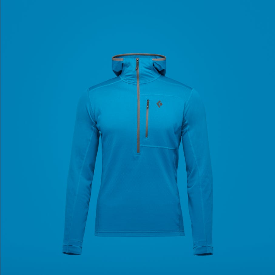A studio glam of the Men's QZ Coefficient Hoody