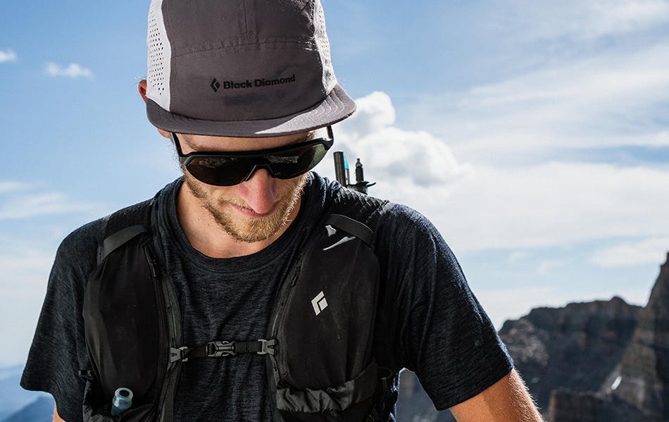 Kyle Richardson on top of Long Peak