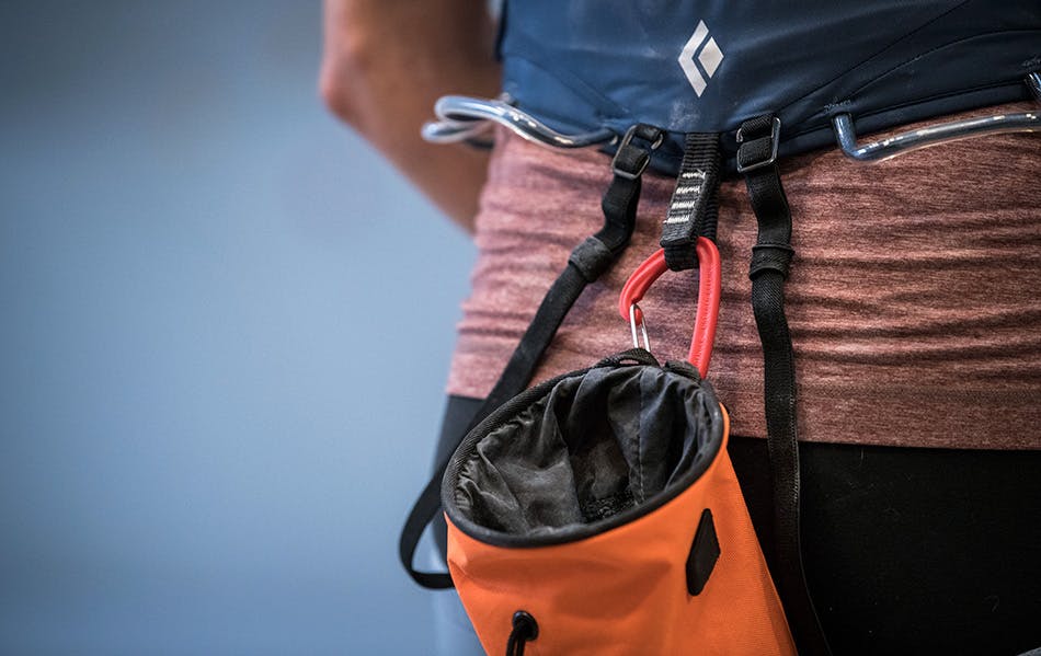 How to Wear Chalk Bags Black Diamond Climbing Director