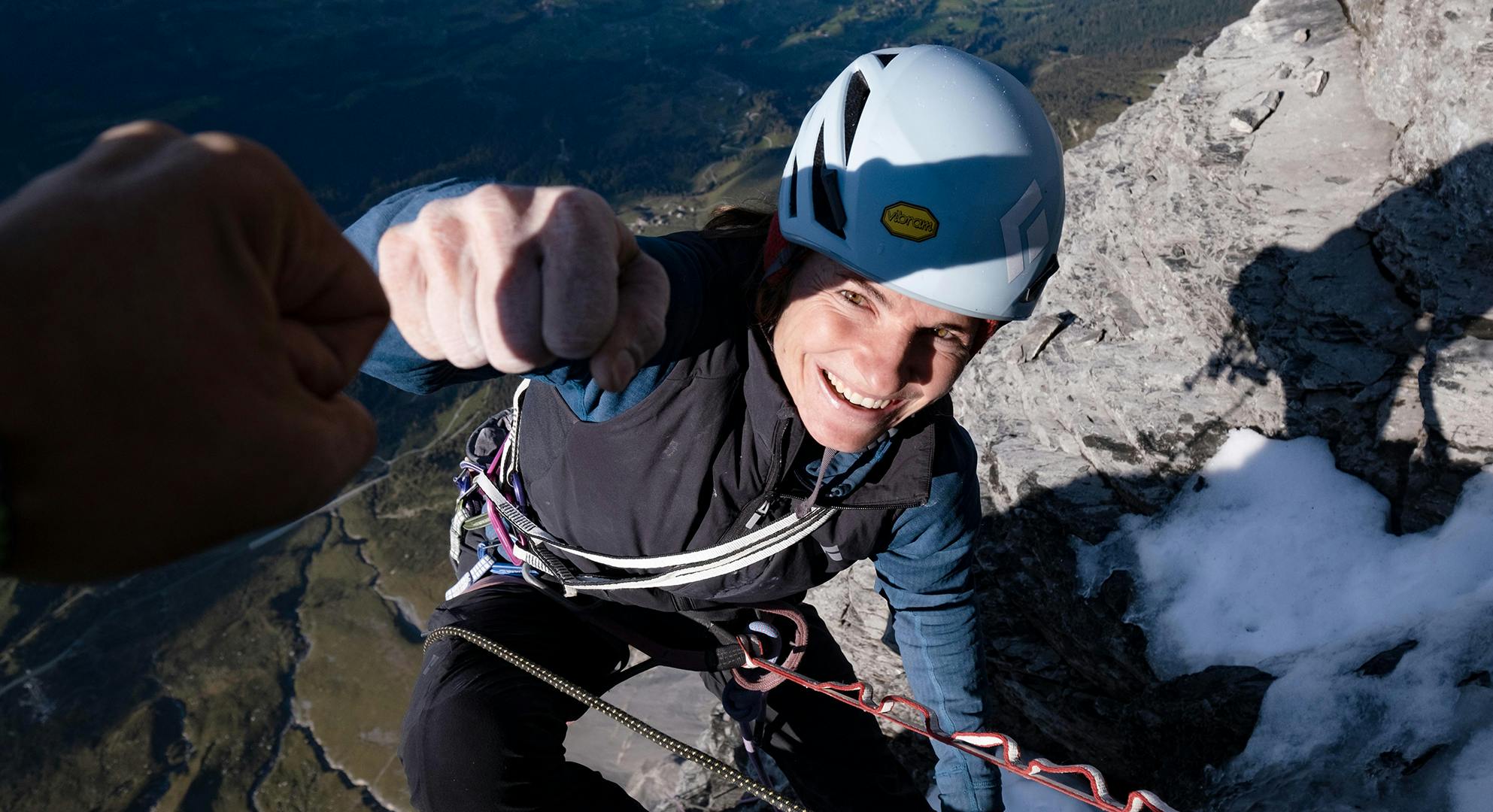 Black Diamond Athletin Babsi Zangerl hat allen Grund zum Feiern