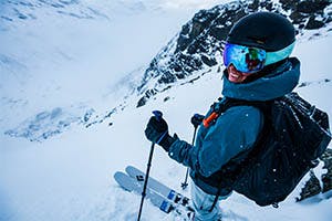 Skiing