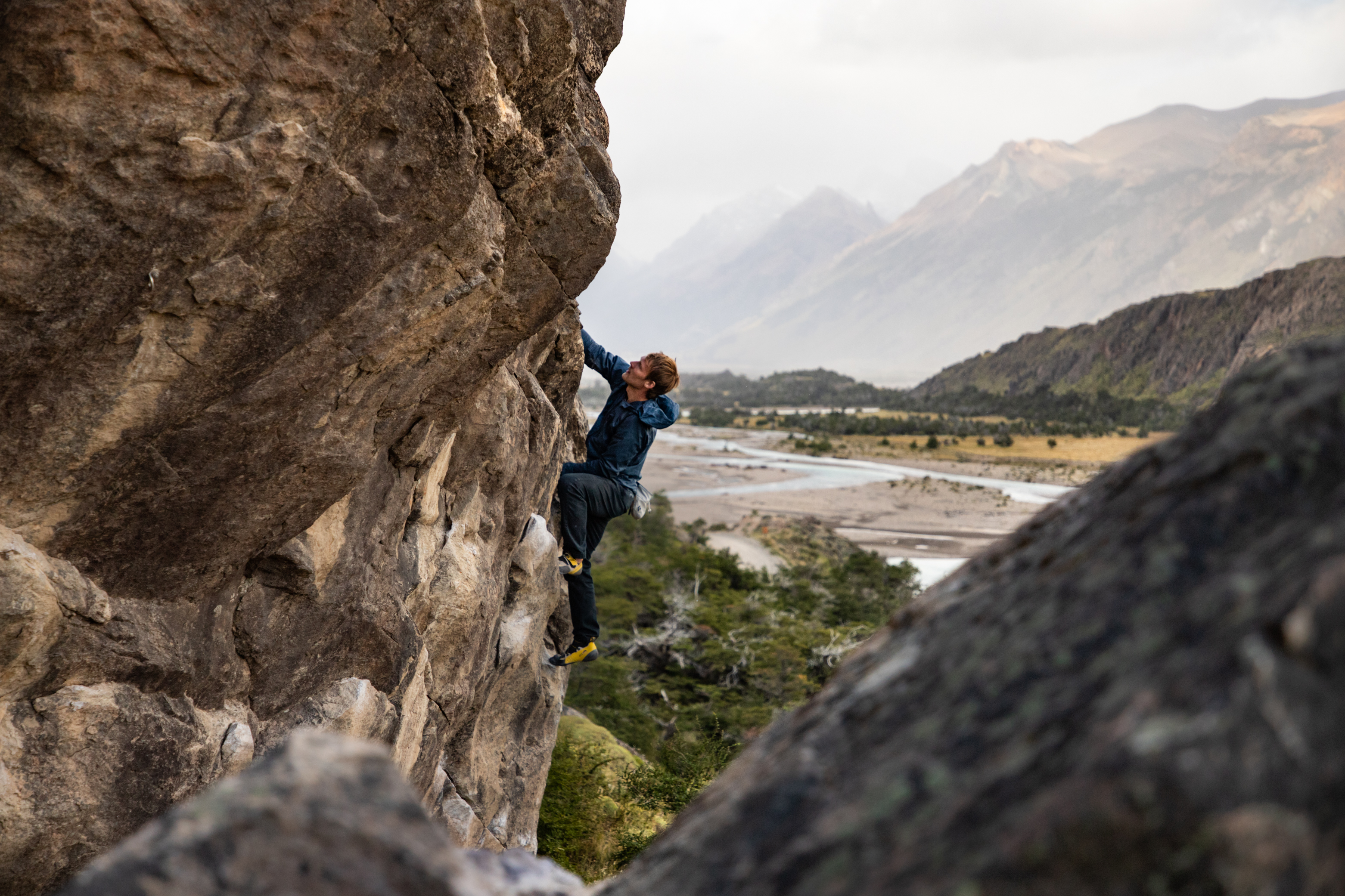 Nalle in Patagonia Black Diamond Equipment