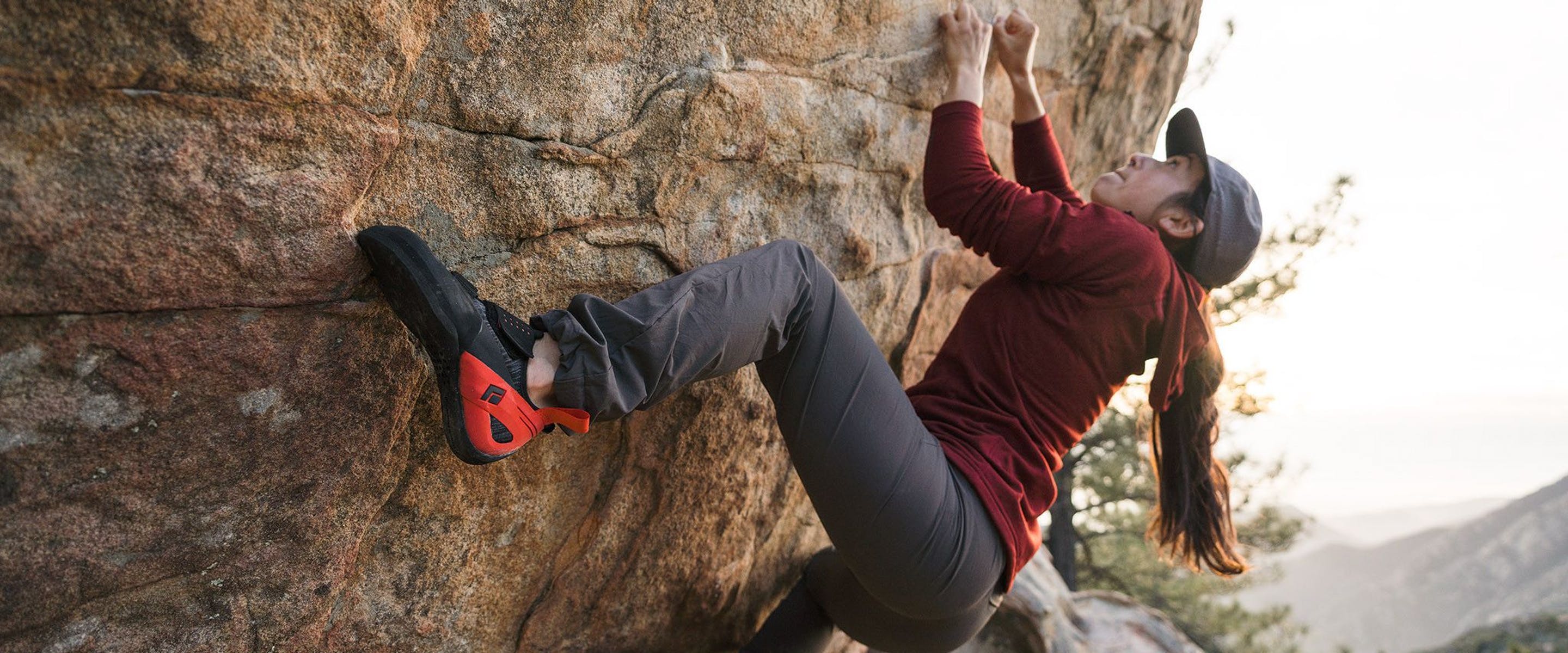 black diamond rock climbing