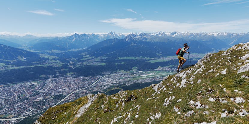 Black Diamond Employee Remco Graas on the Nordketten Traverse.