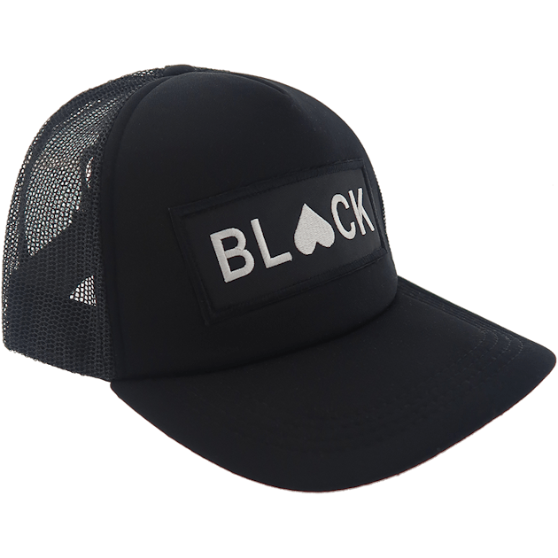Gorra negra Trucker