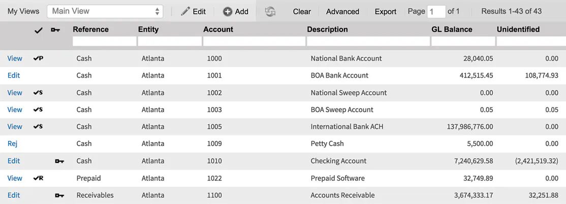 Account reconciliation software blackline