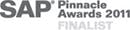 Global technology industry leader SAP® named BlackLine a Finalist for a 2011 Pinnacle Award Image
