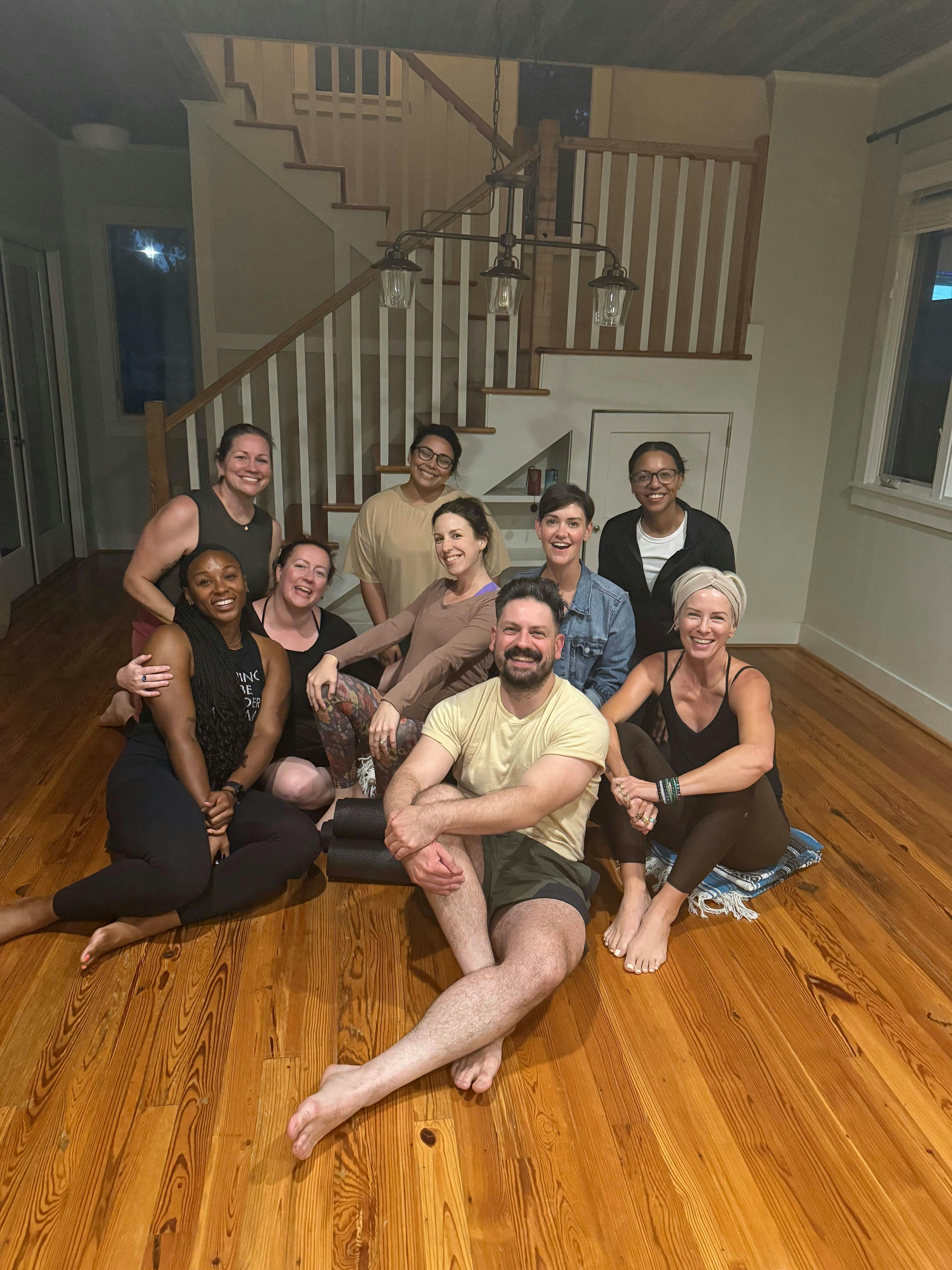 Black Sheep team after yoga