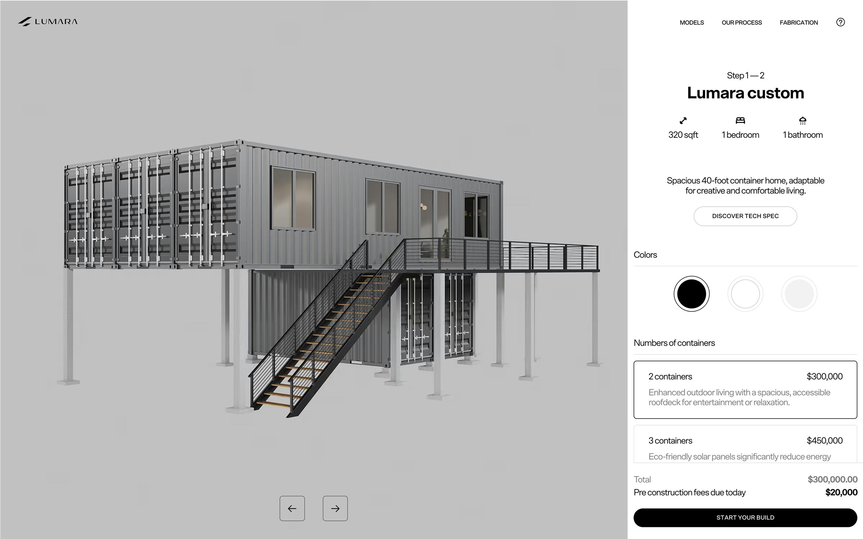 Lumara website