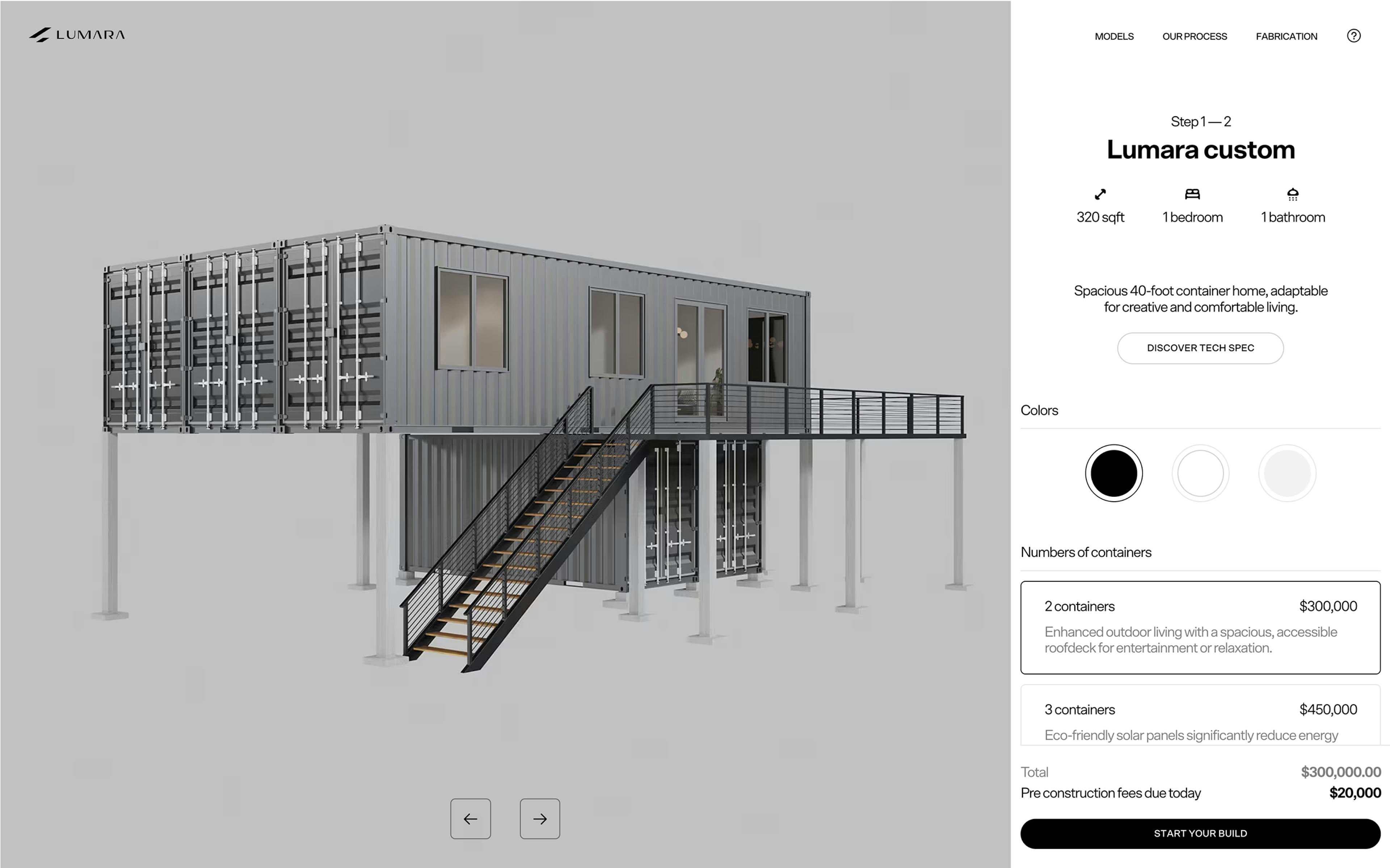 Lumara website