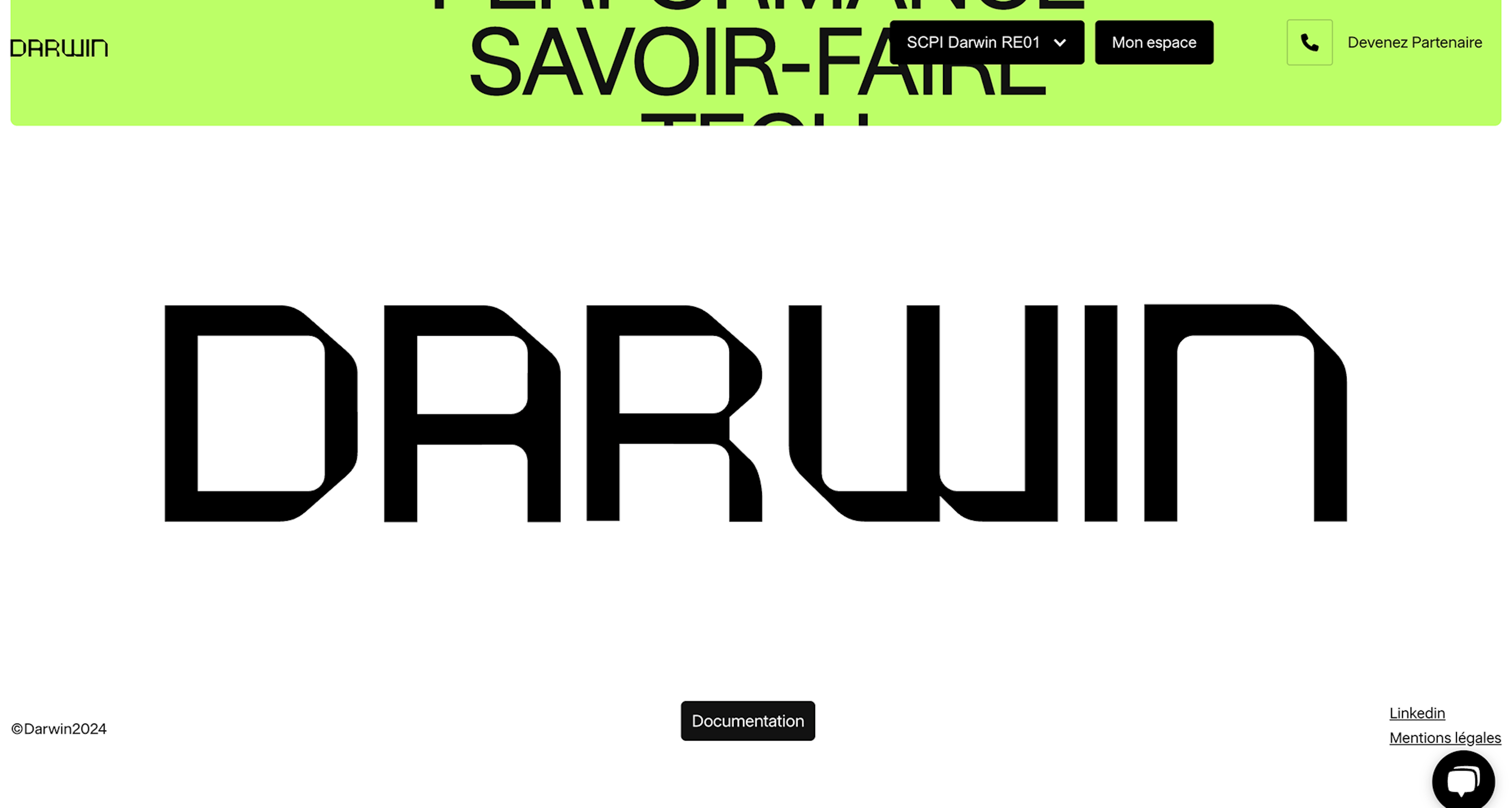 Darwin website