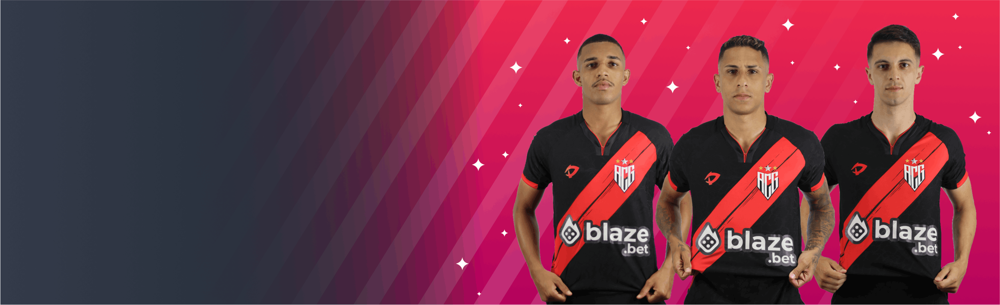 Atlético Clube Goianiense - Patrocínio Máster Blaze Apostas Futebol Brasileirão