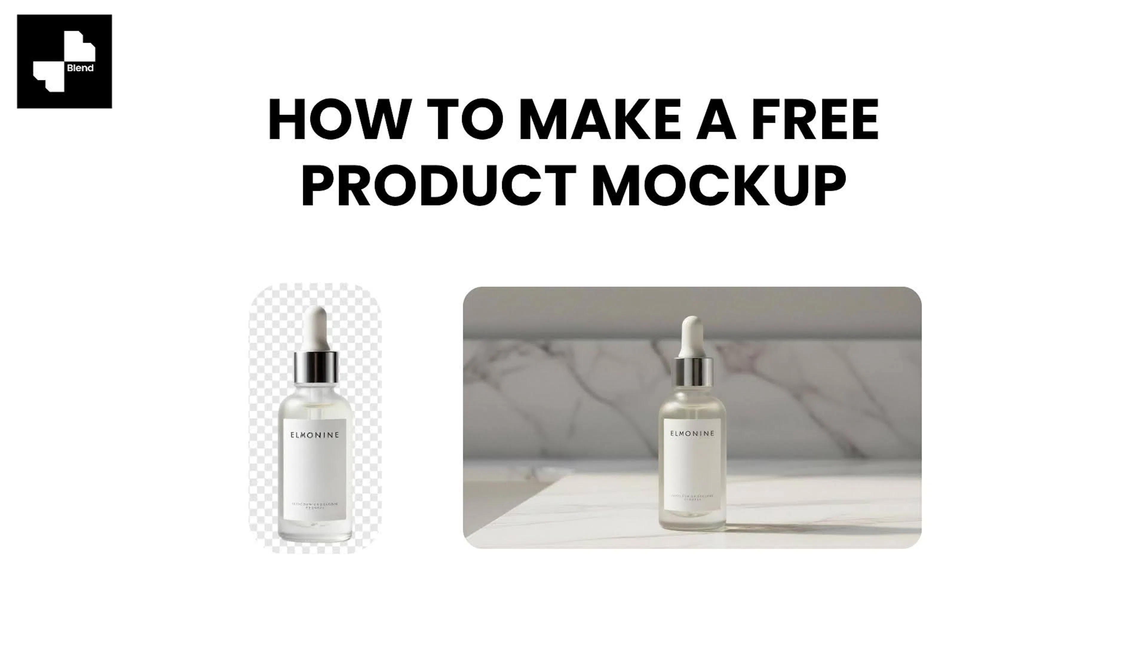 How to Make a Free Product Mockup