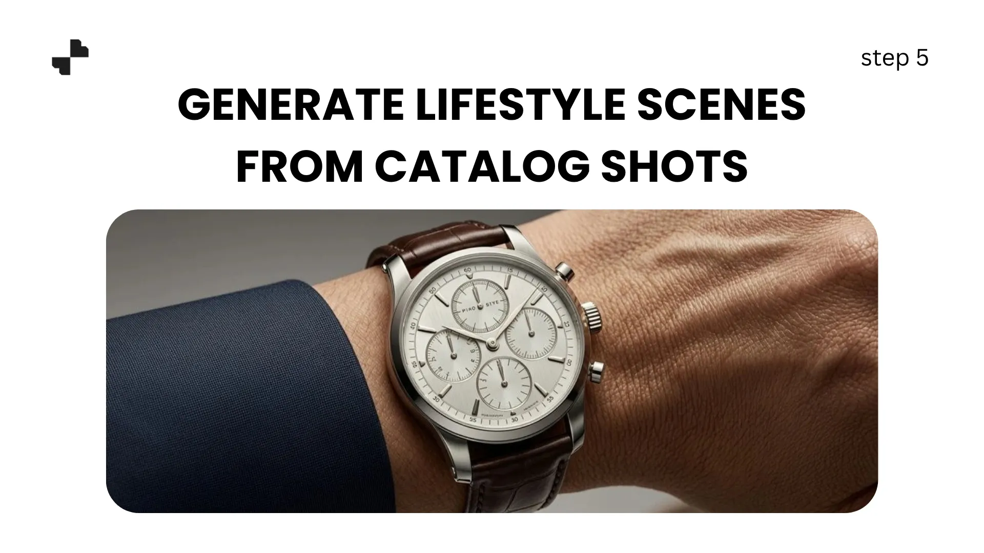 Generate Lifestyle Scenes from Catalog Shots