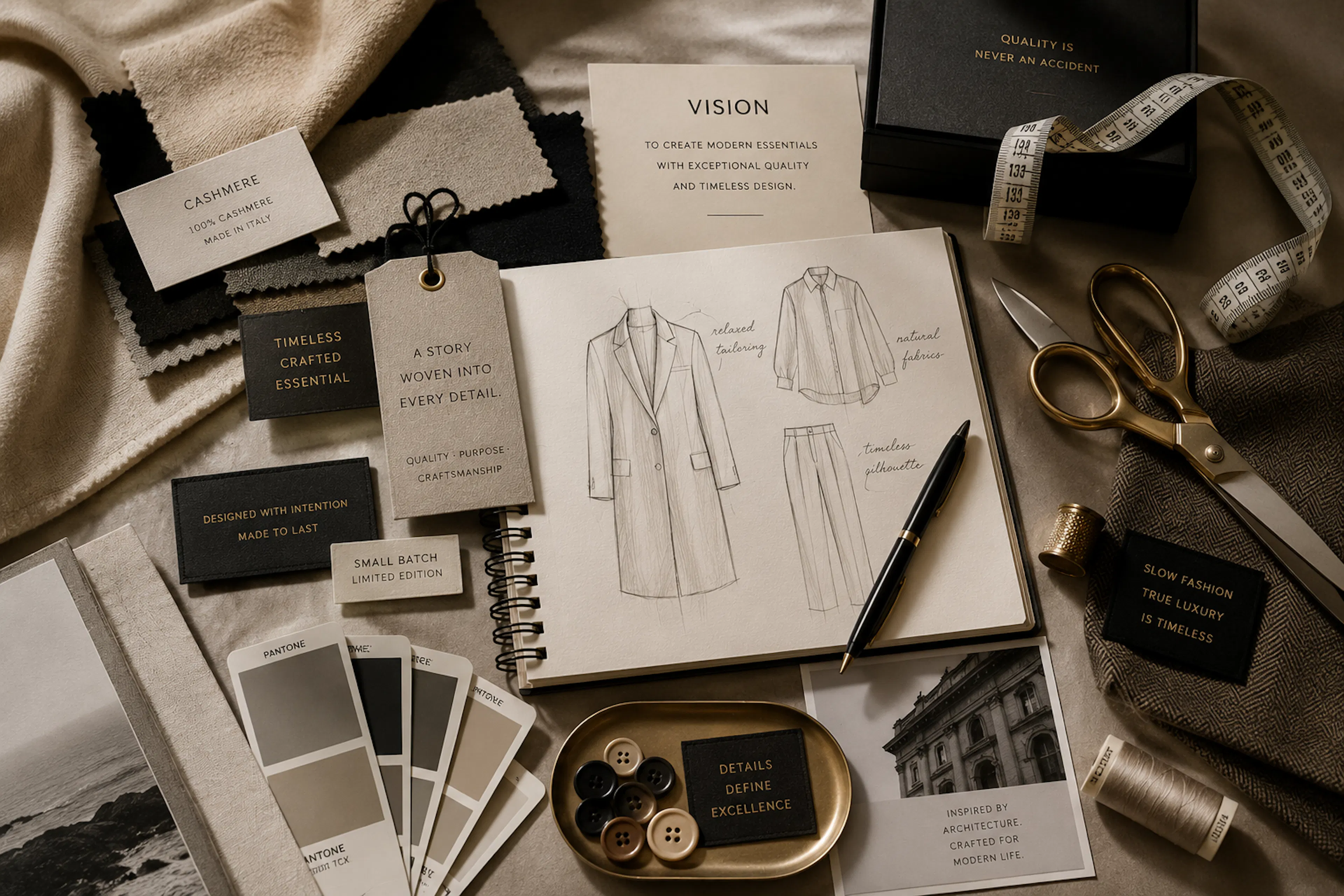 how to start a luxury clothing brand