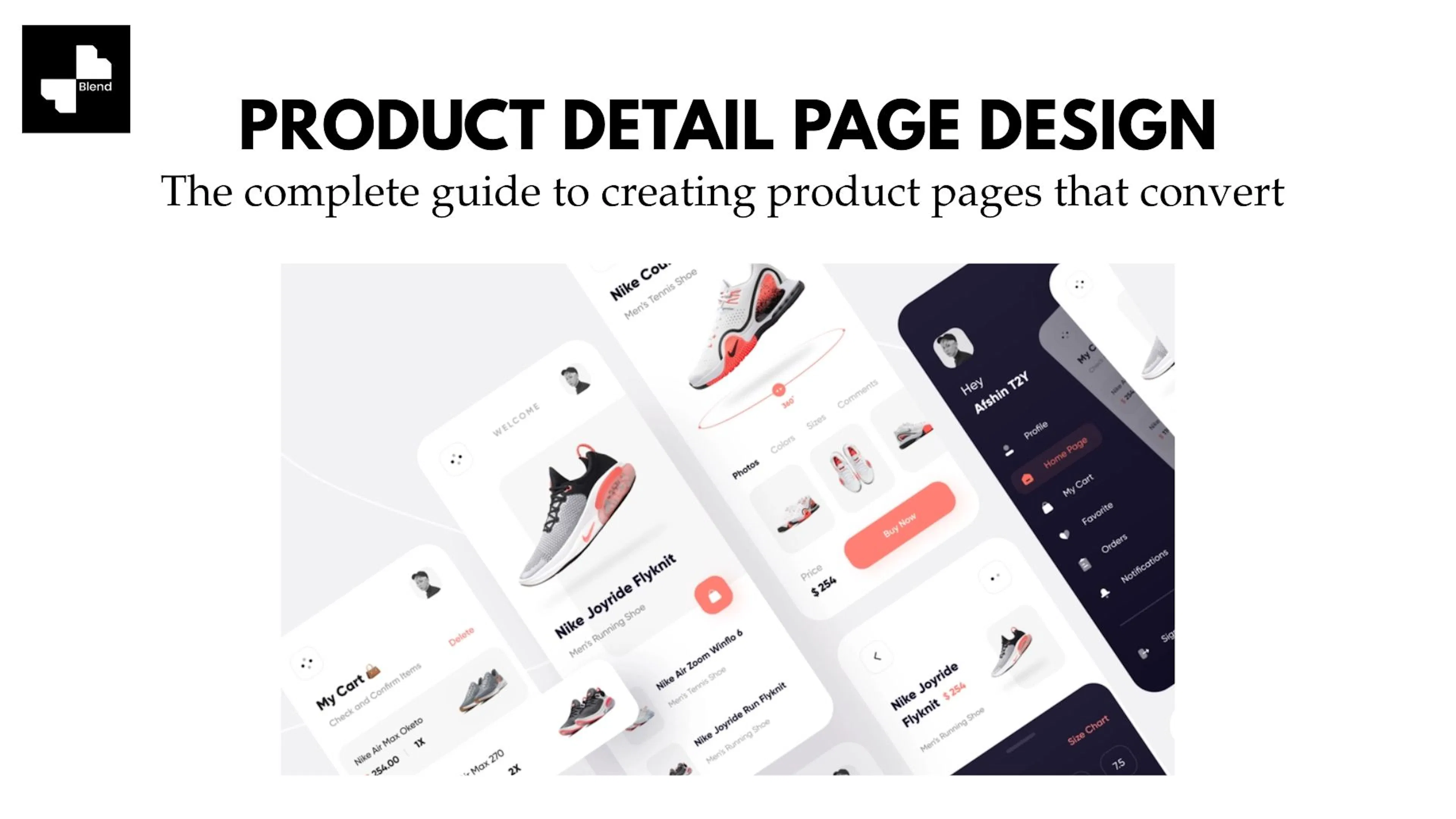 product detail page design