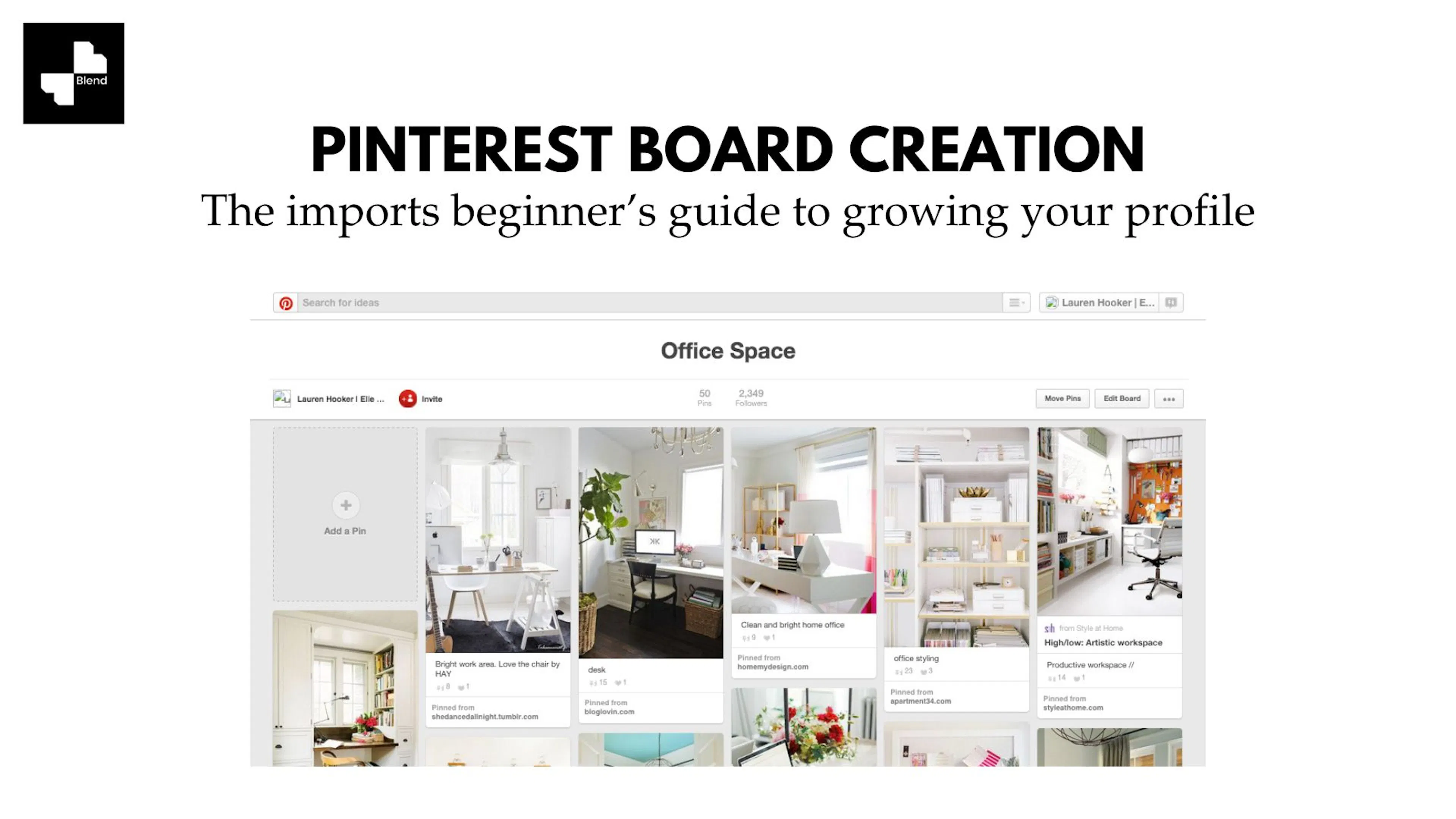 how to create a board on pinterest