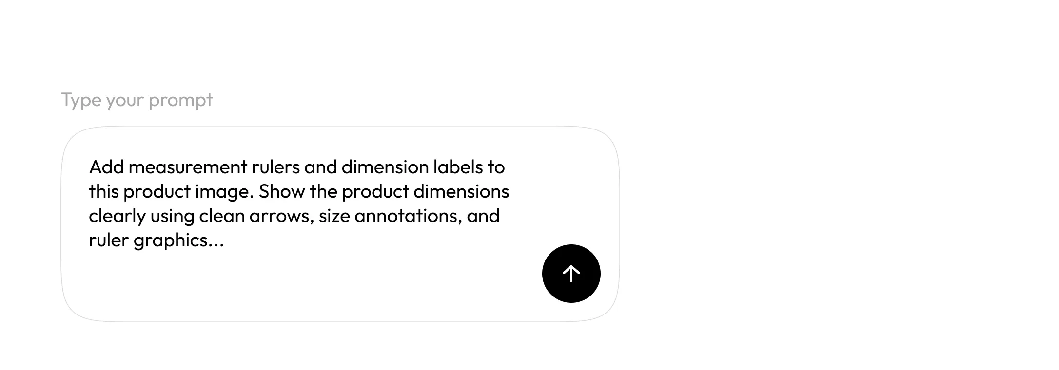 Enter your product dimensions