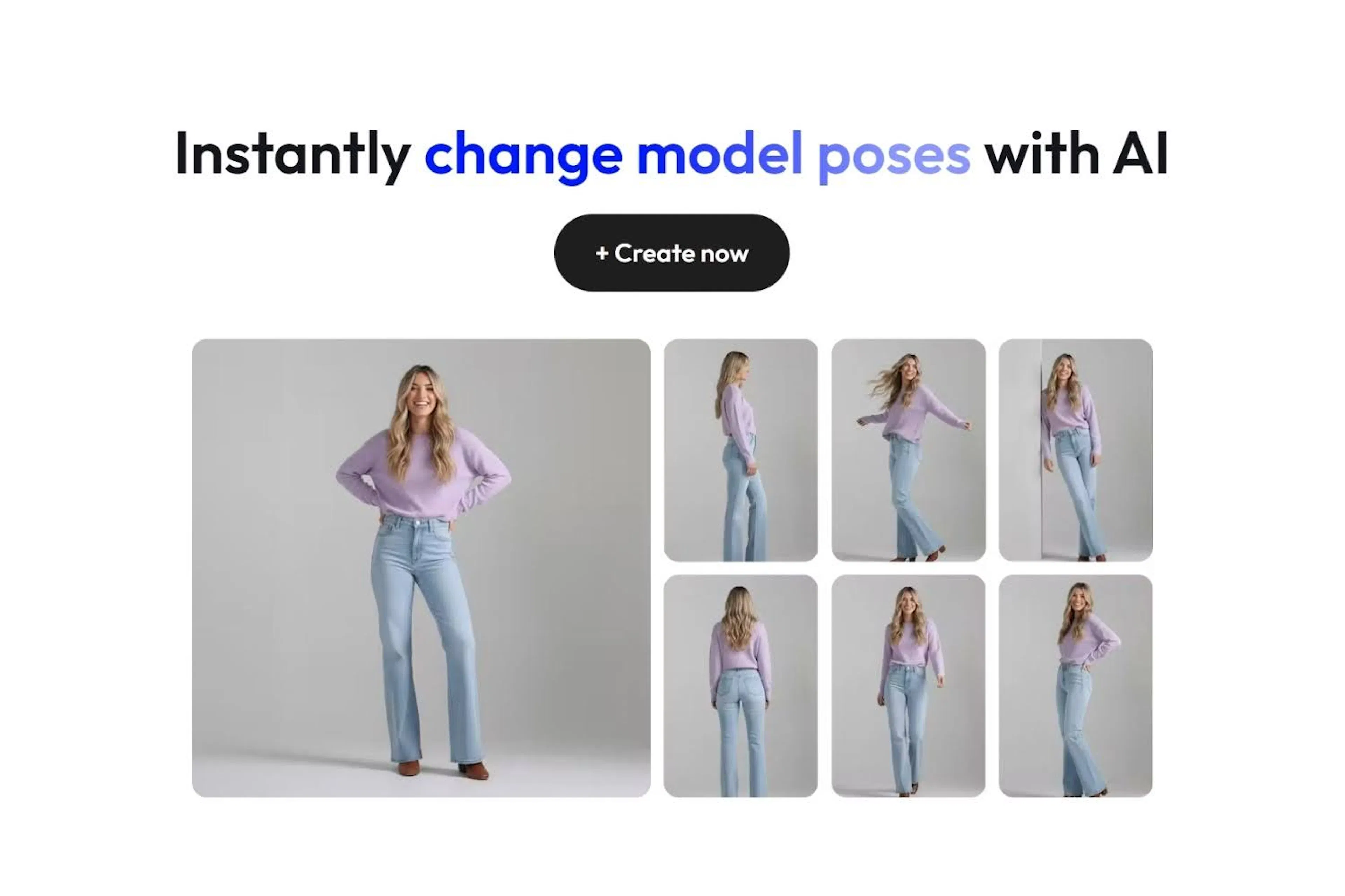 Adjusting Poses After Generation