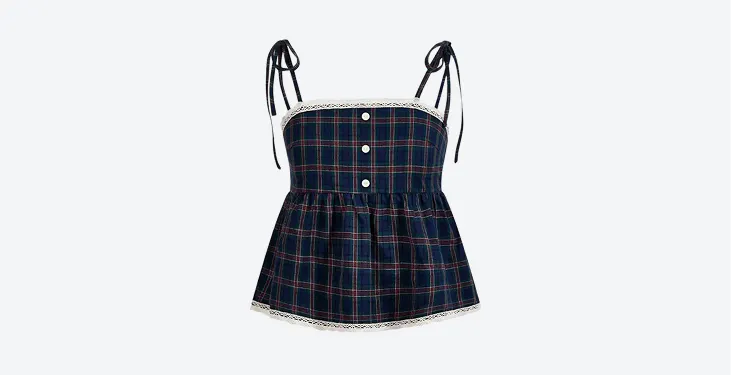 A flatlay clothing image
