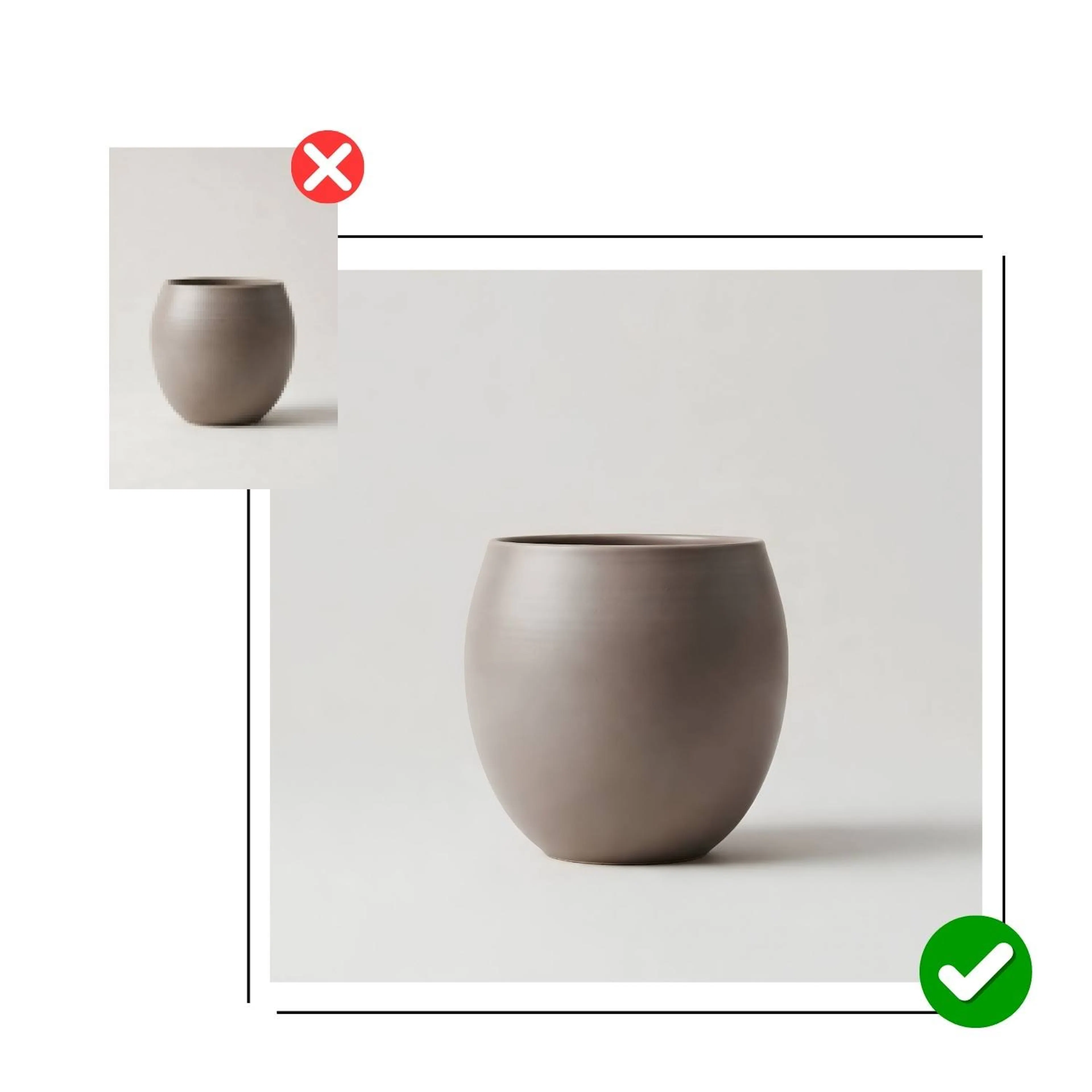 Why Product Photo Sizing Matters for Conversions and Platform Compliance