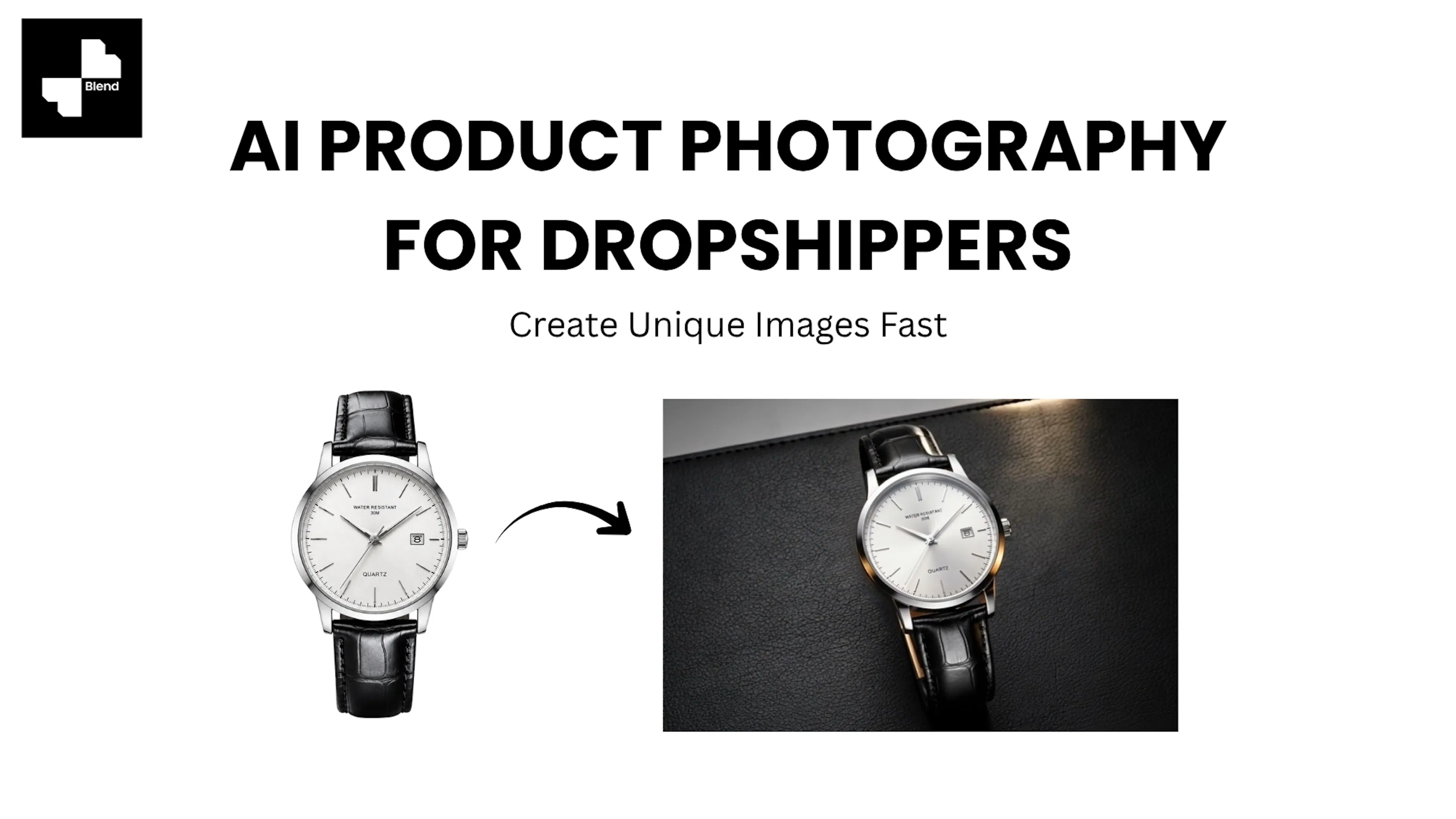 AI Product Photography for Dropshippers. Create Unique Images Fast