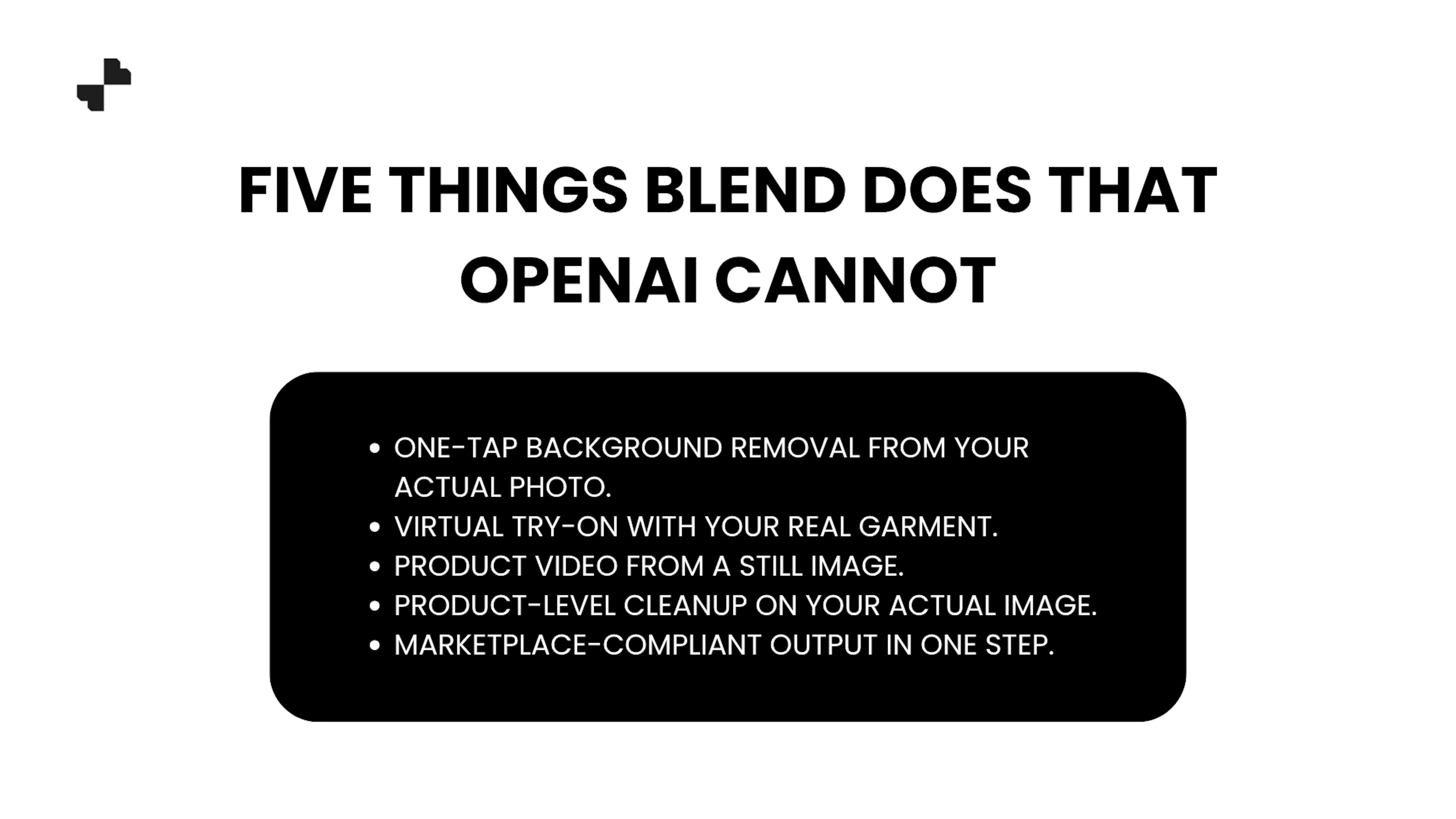 Five Things Blend Does That OpenAI Cannot