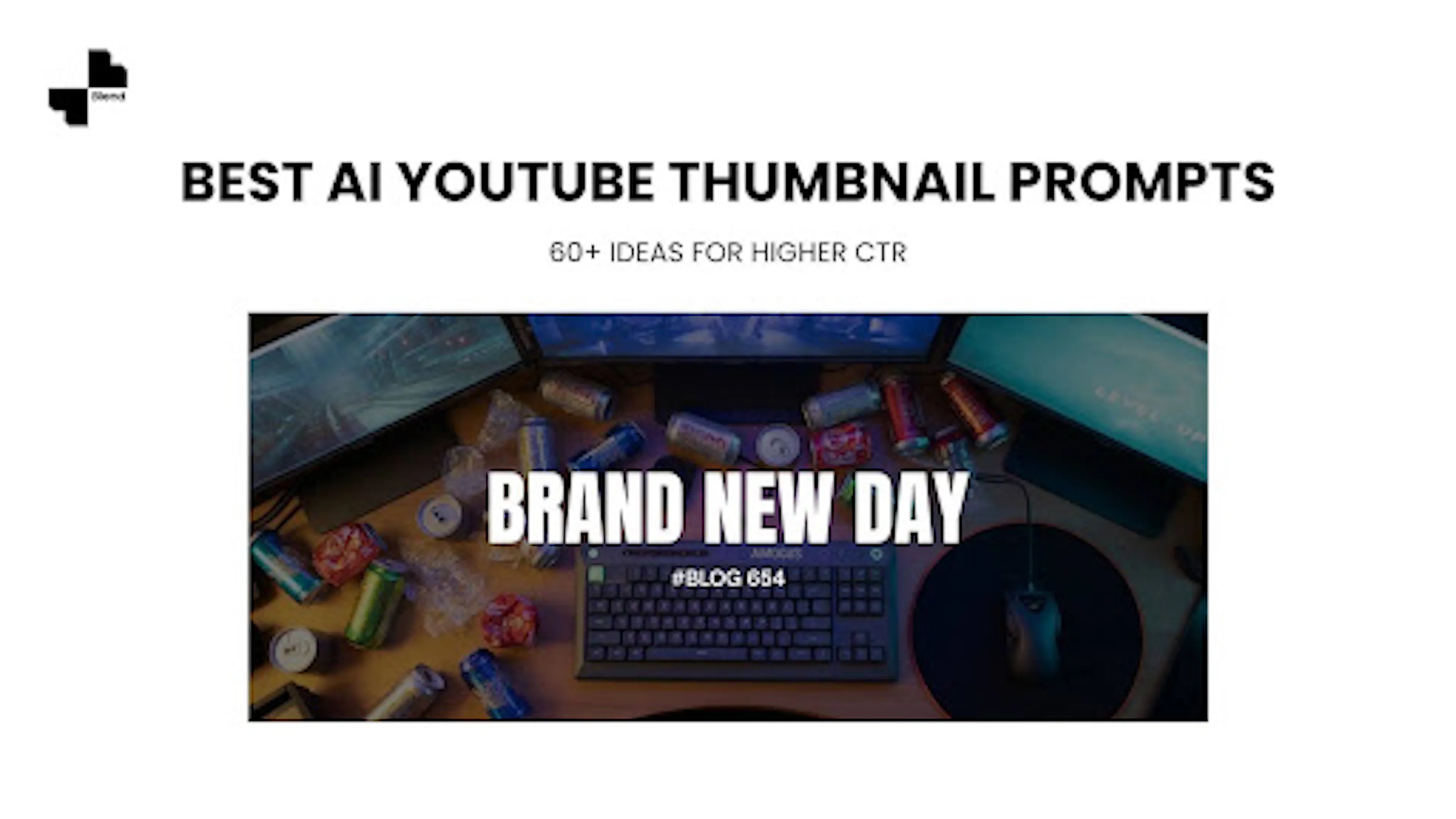 Best AI YouTube Thumbnail Prompts: 60+ Ideas for Higher CTR