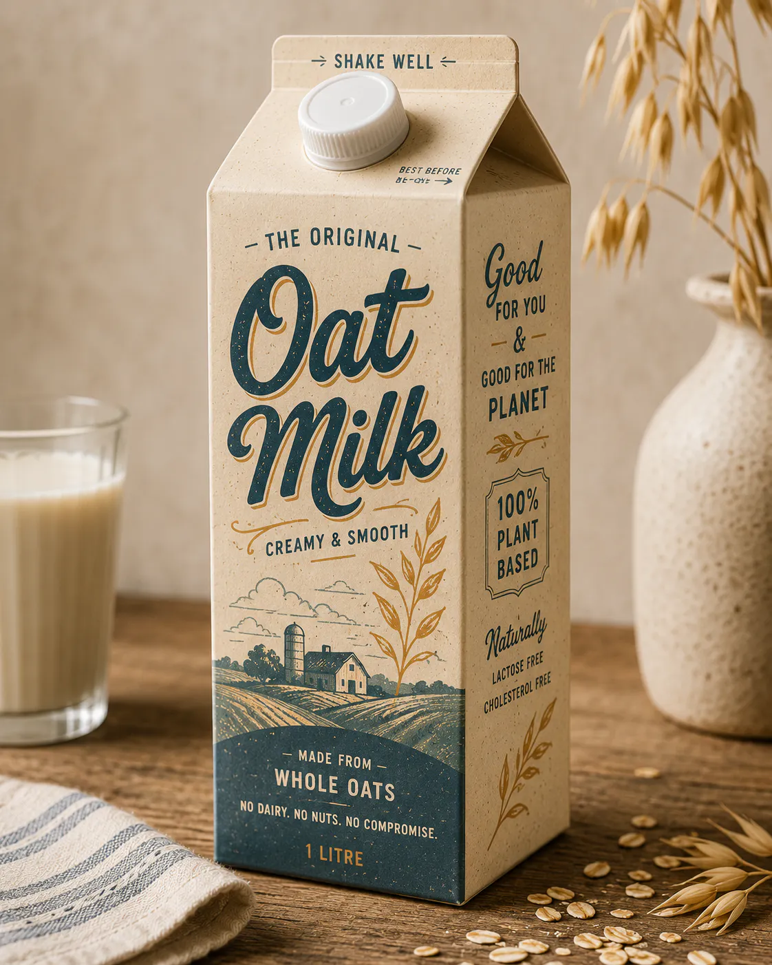 retro carton packaging