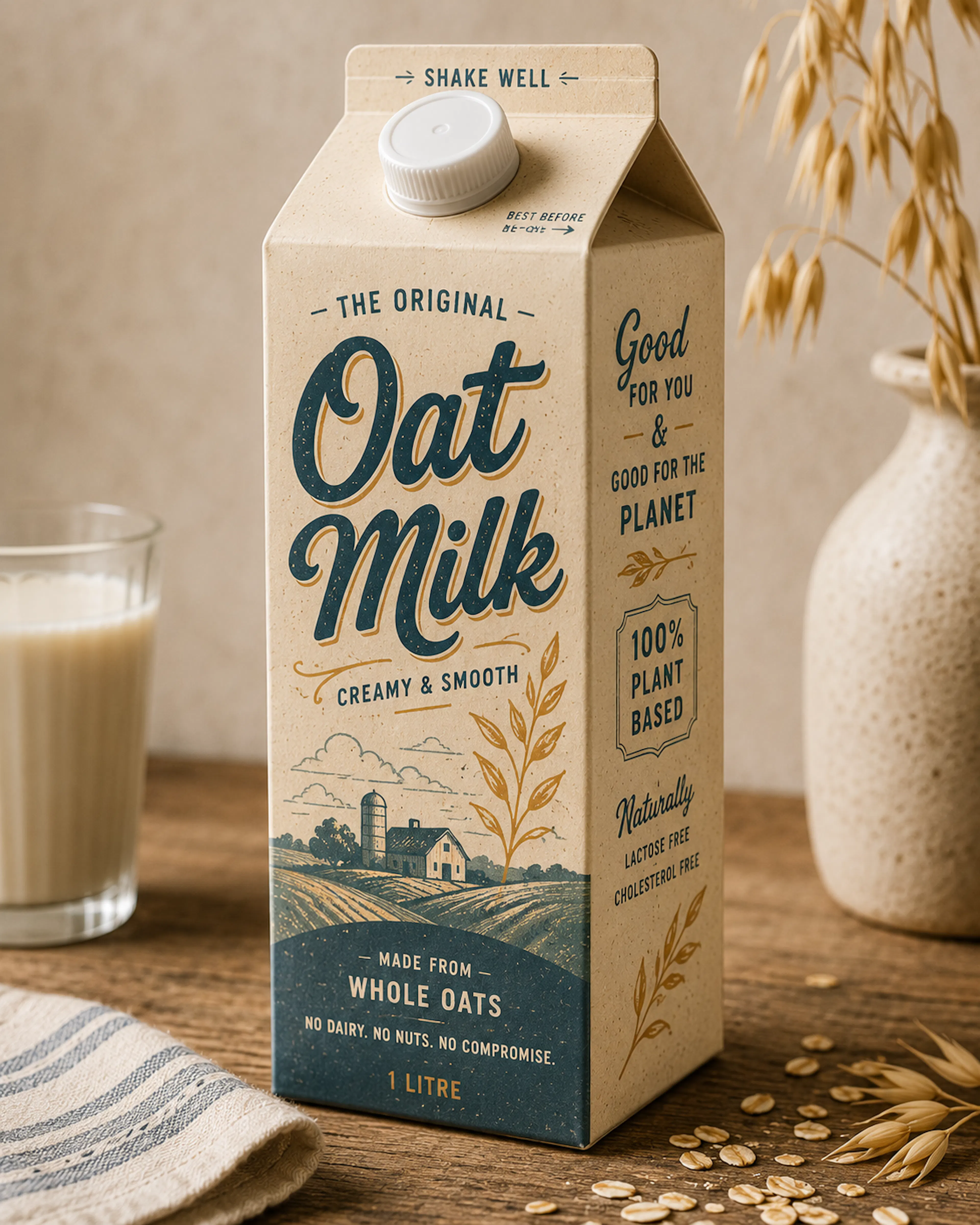retro carton packaging