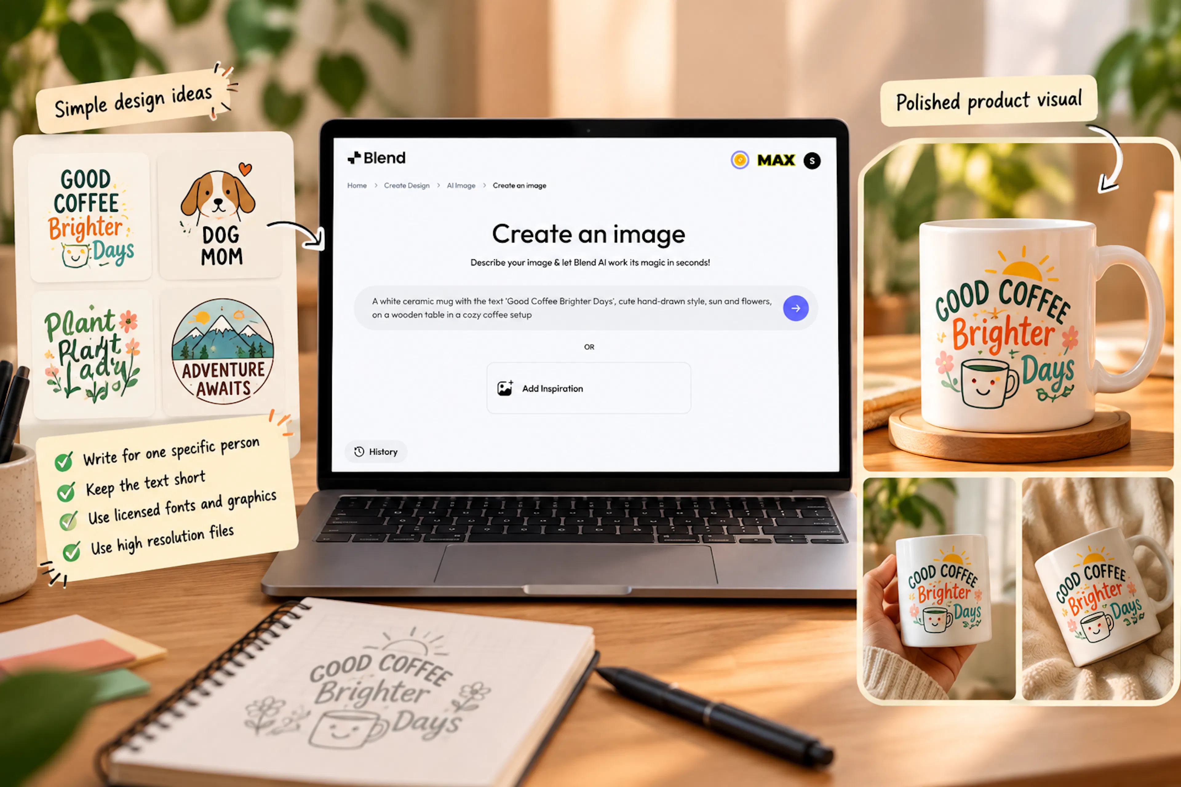 how to create print on demand images