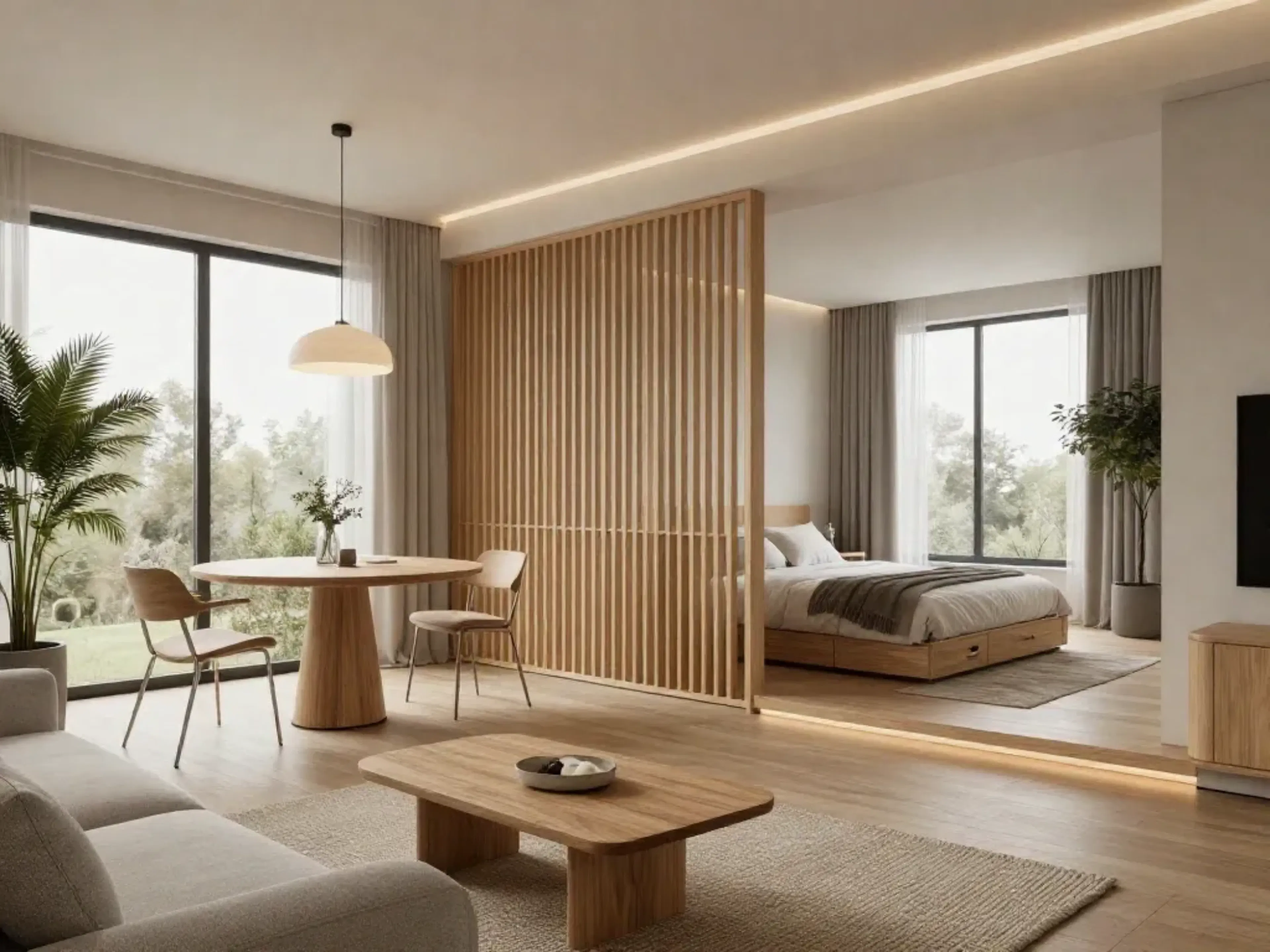 studio apartment interior