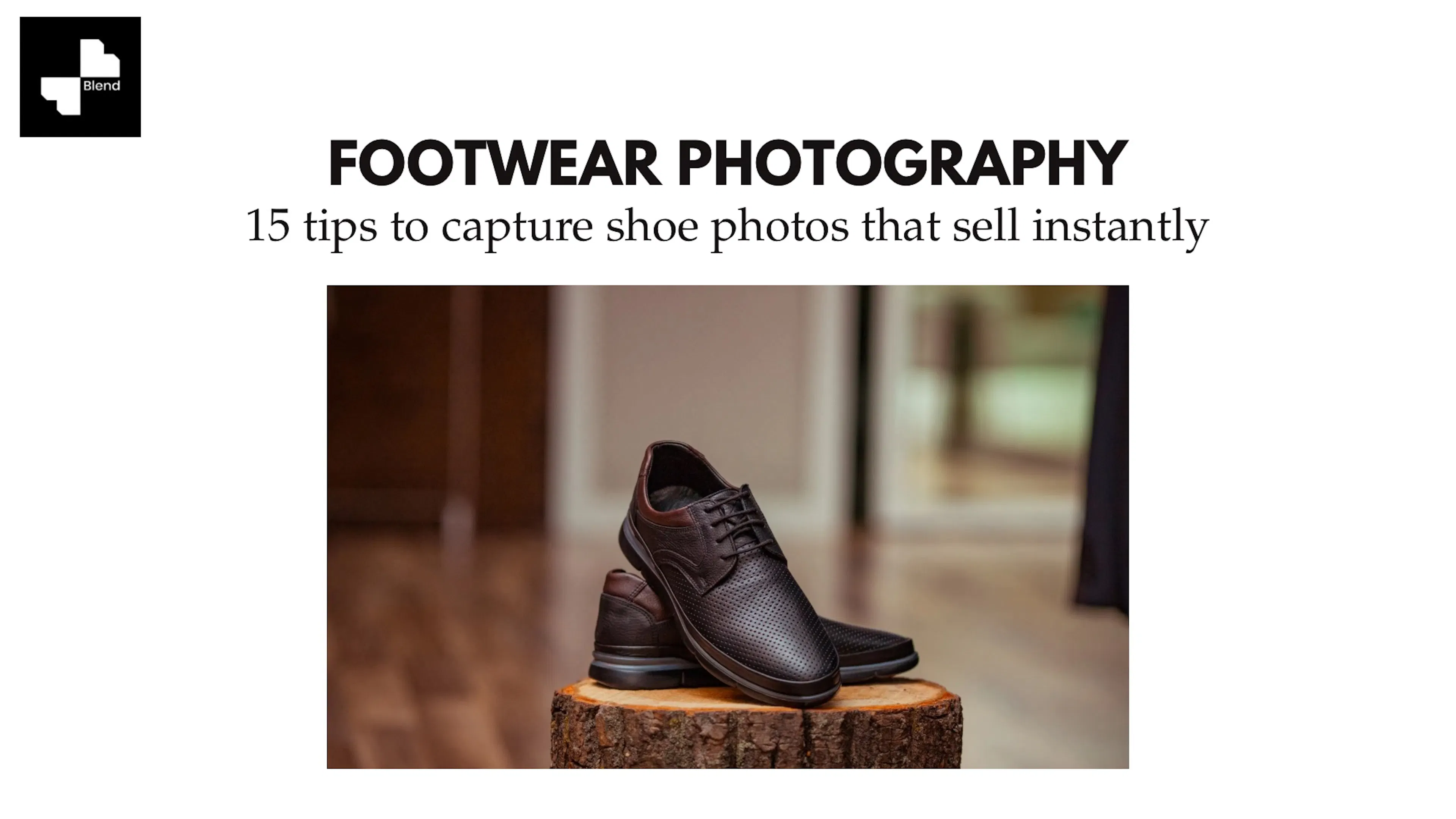 shoe photography
