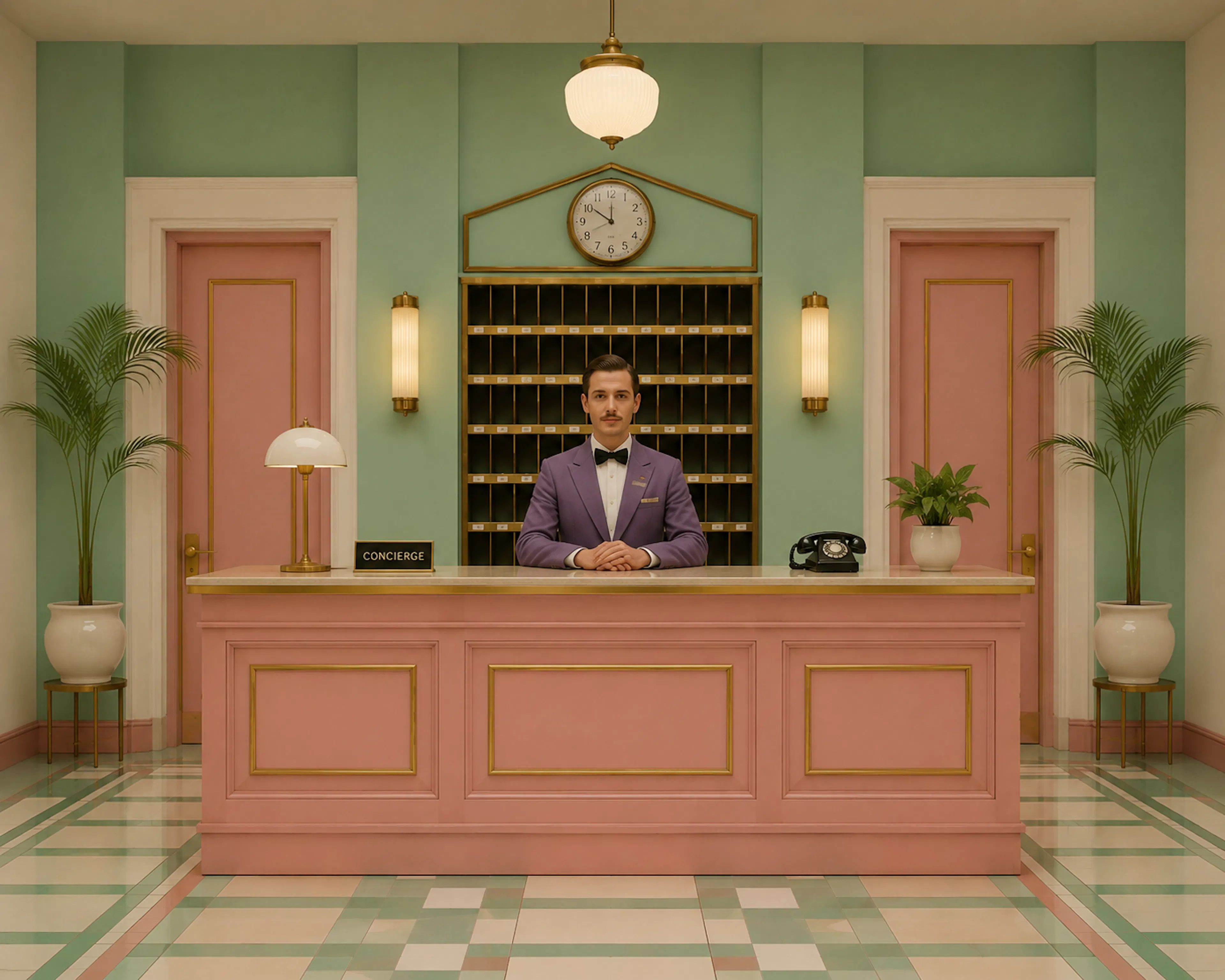 Wes Anderson Style Photography