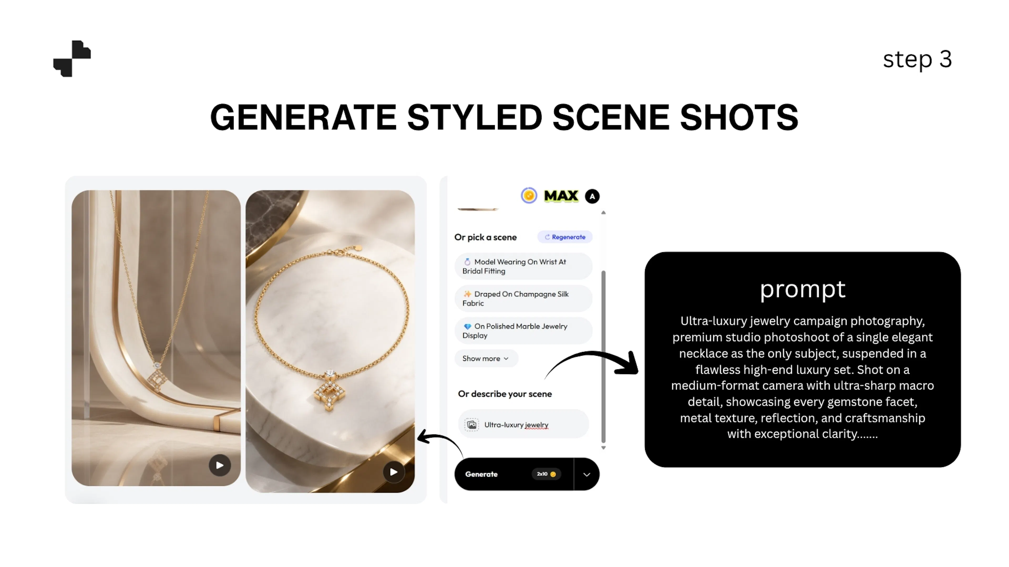 Generate Styled Scene Shots