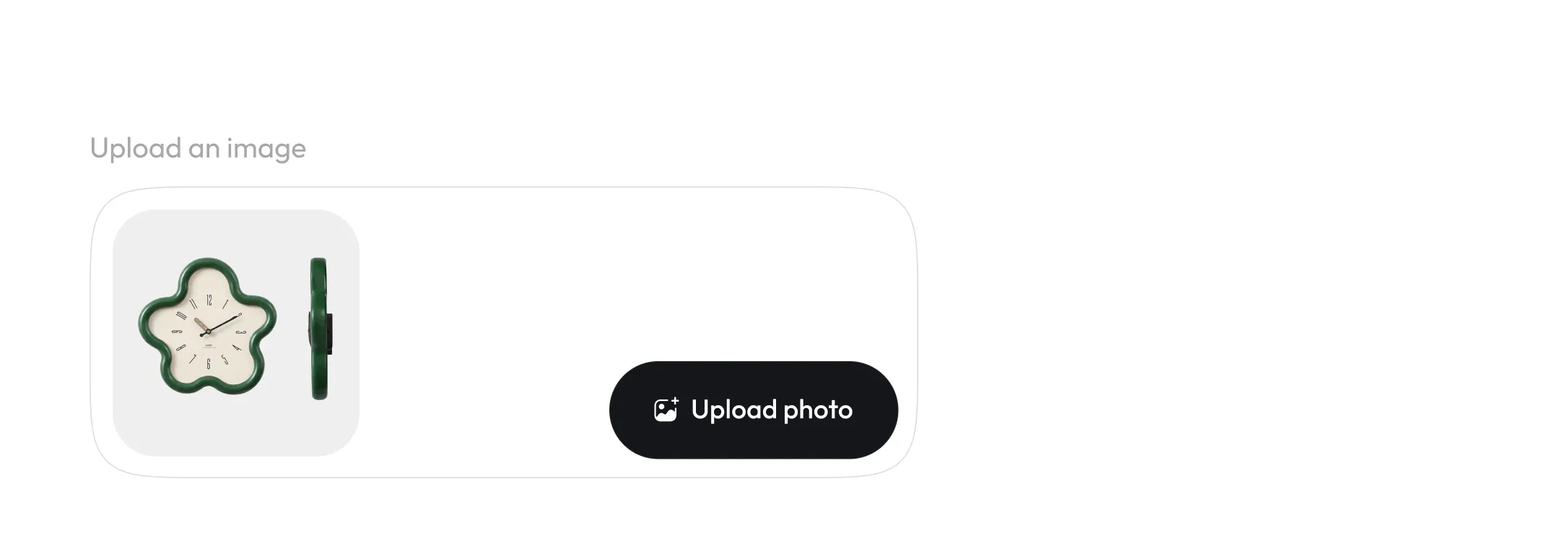 Upload your product image