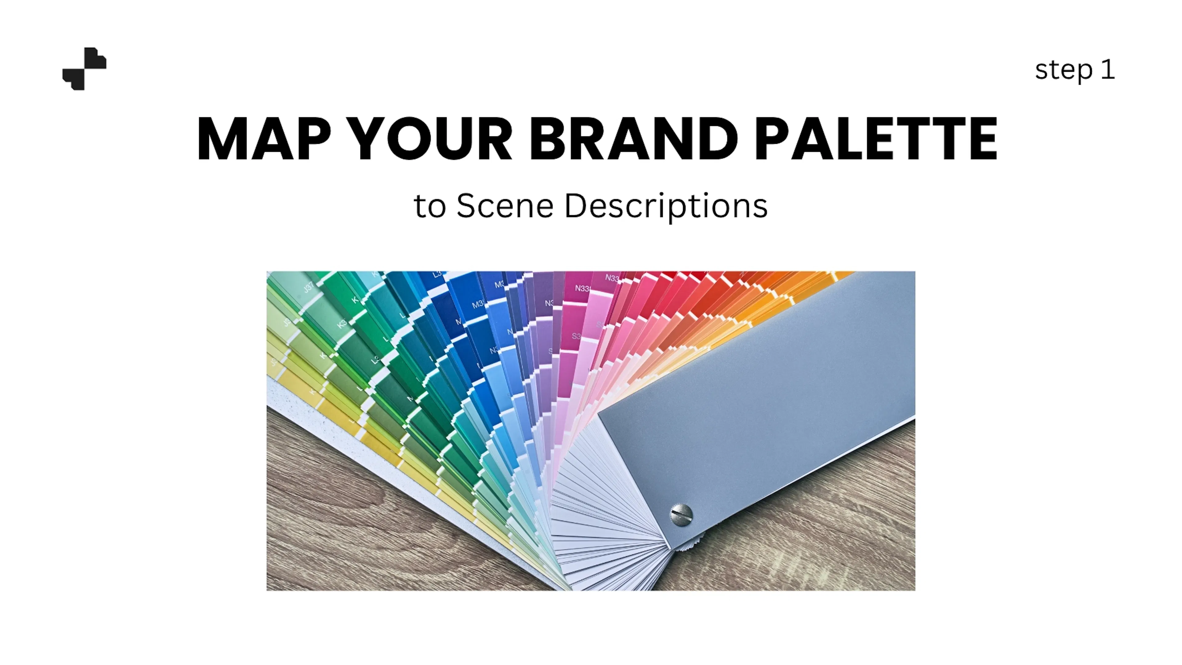 Map Your Brand Palette to Scene Descriptions