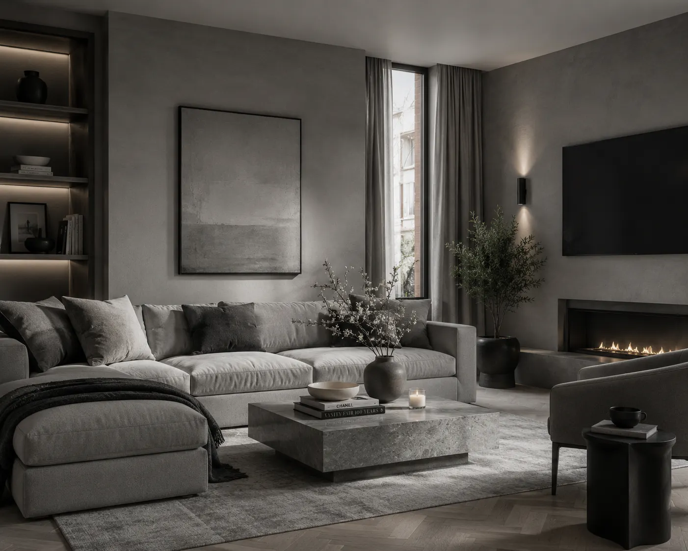 living room aesthetic