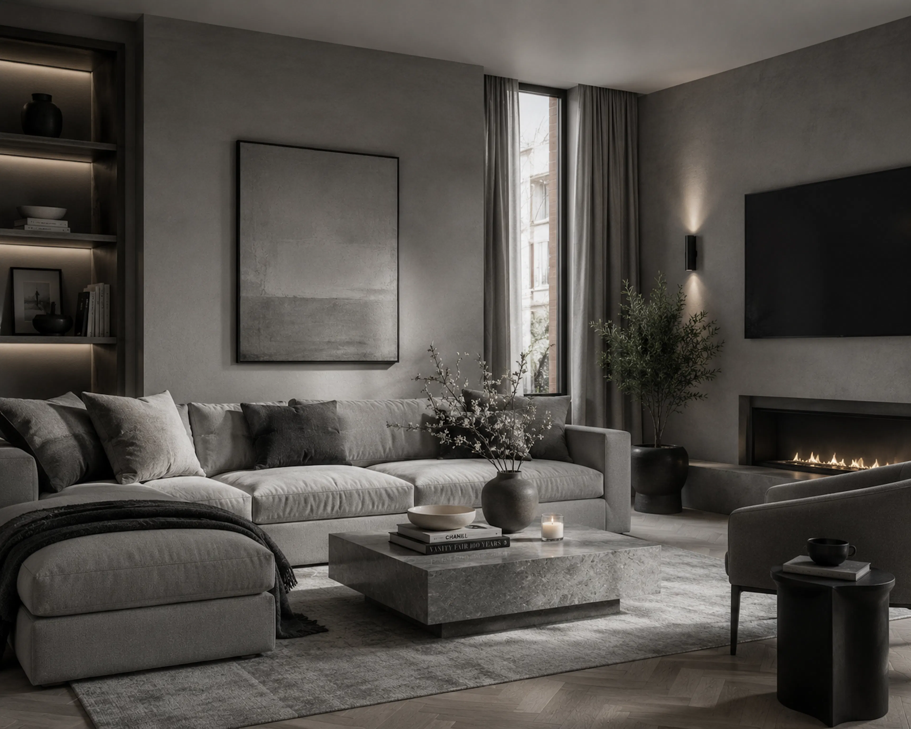 living room aesthetic