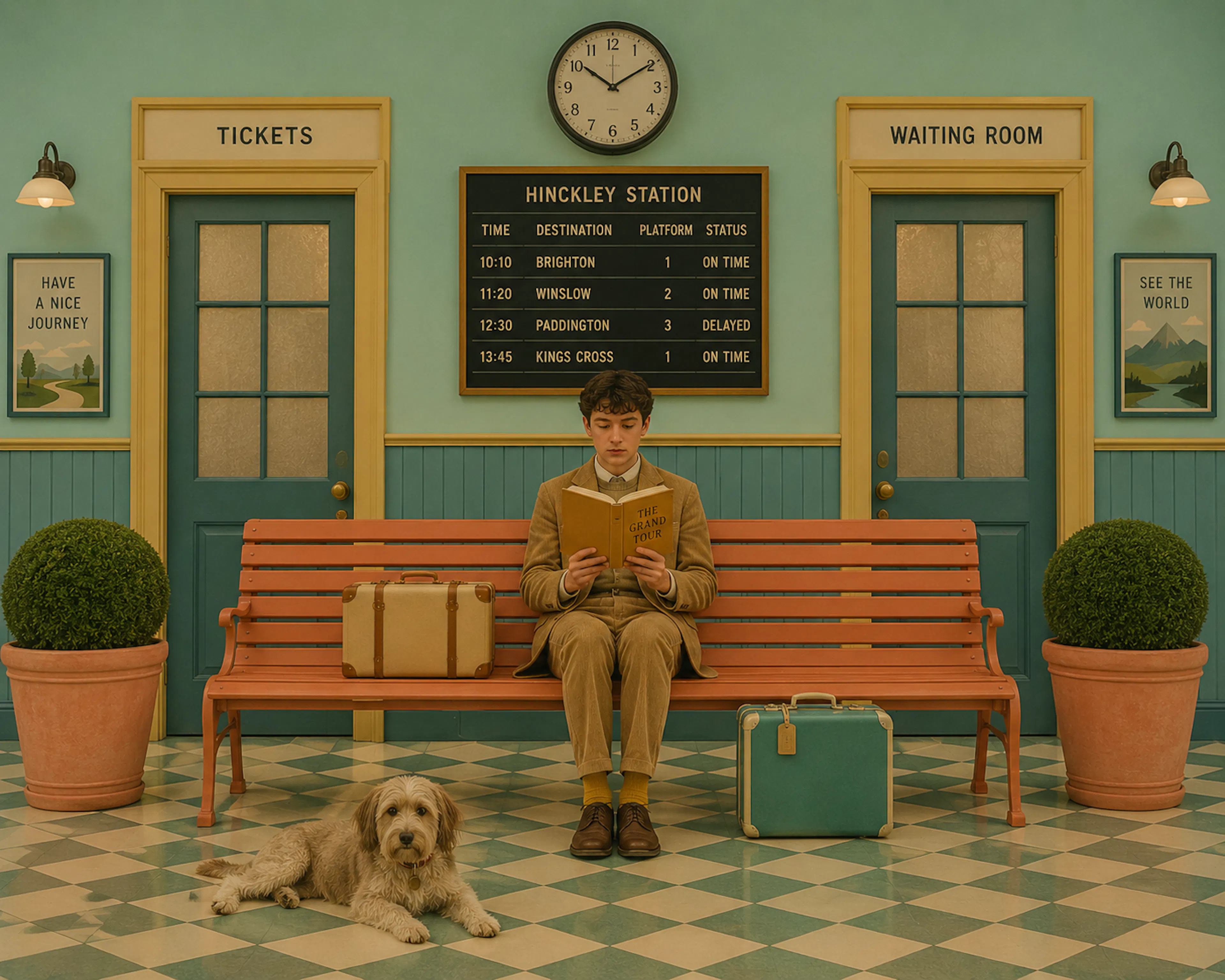 wes anderson style photo