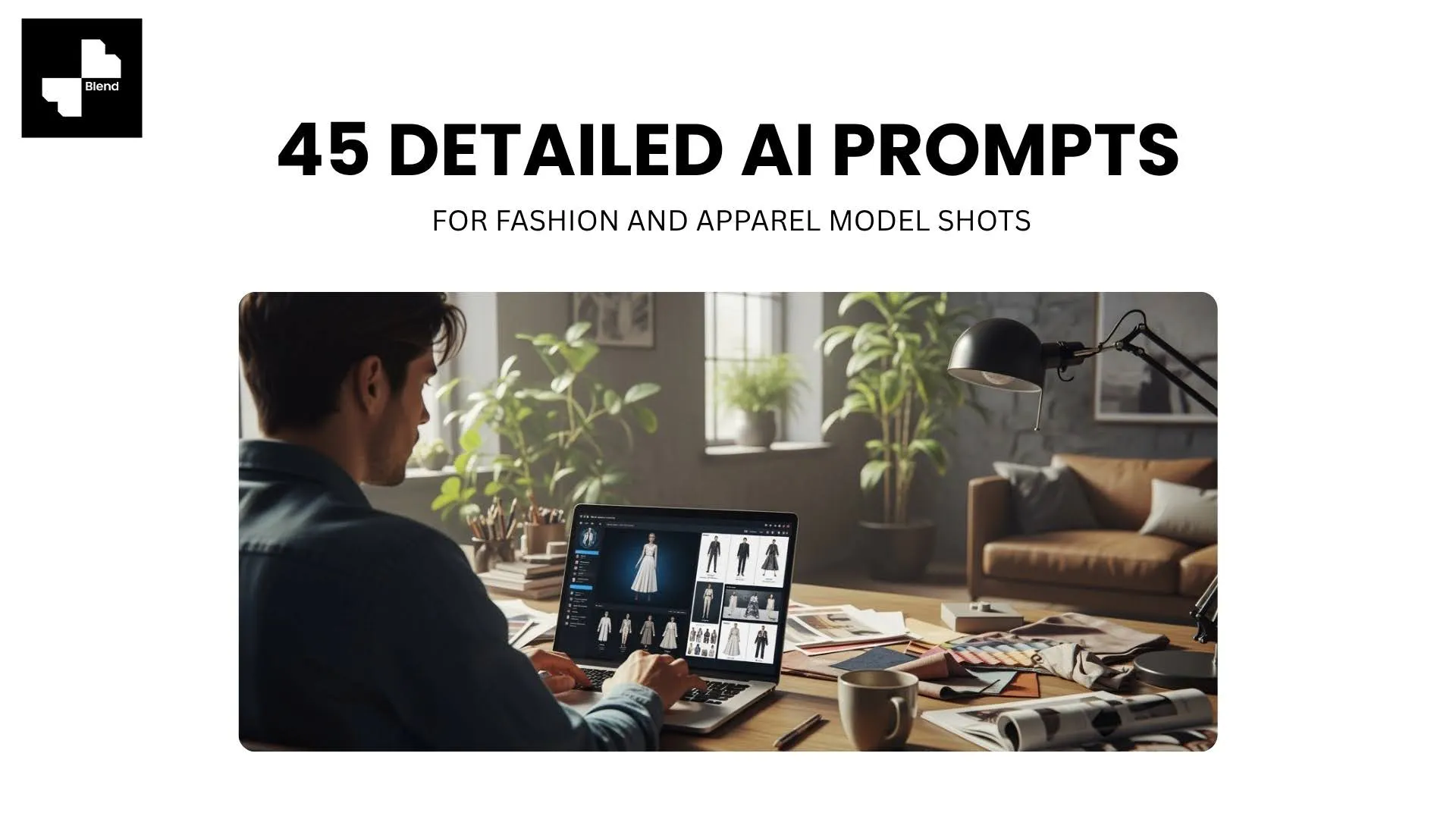 45 Detailed AI Prompts for Fashion and Apparel Model Shots