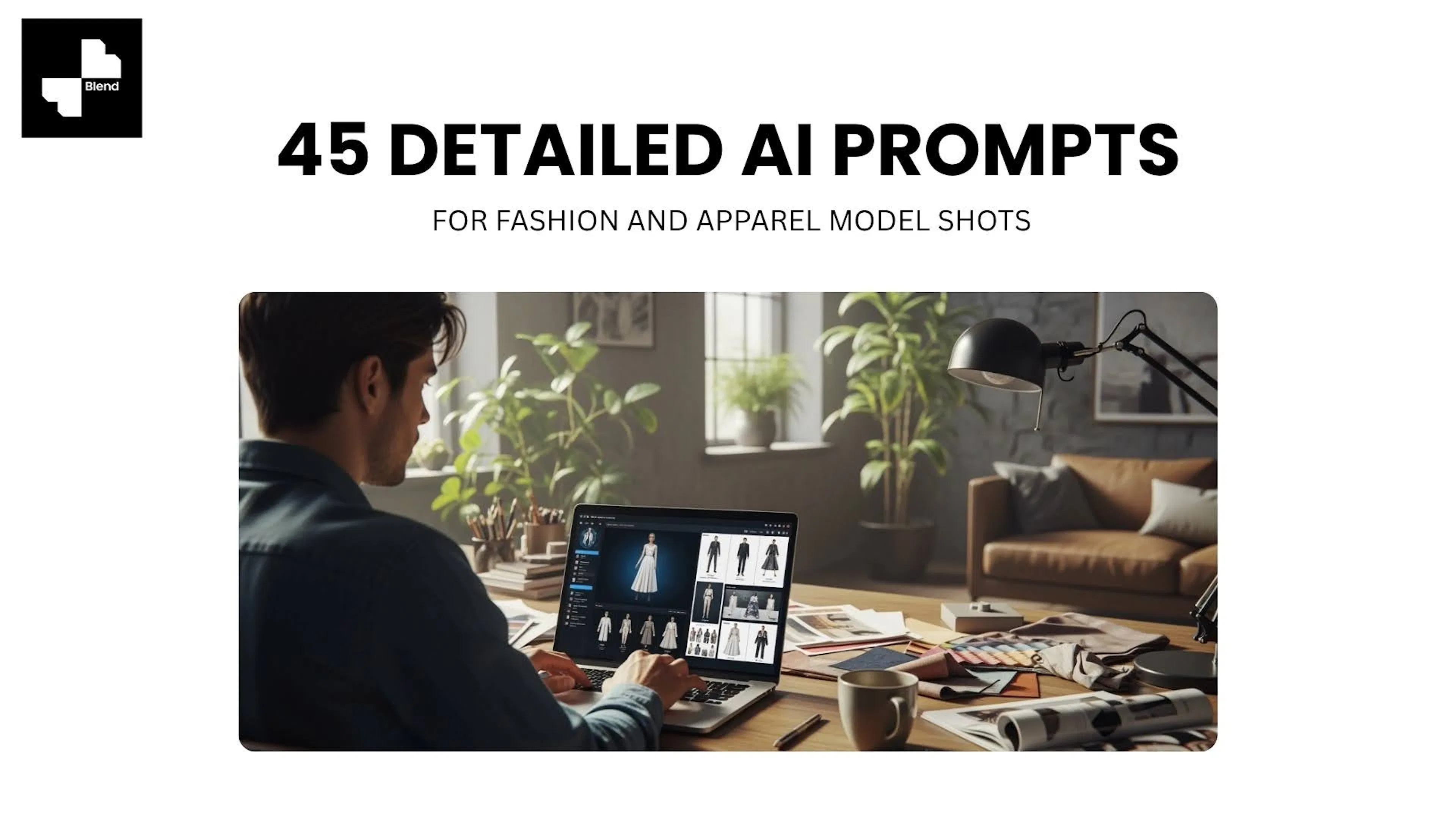 45 Detailed AI Prompts for Fashion and Apparel Model Shots