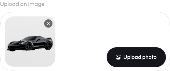 Upload your product image