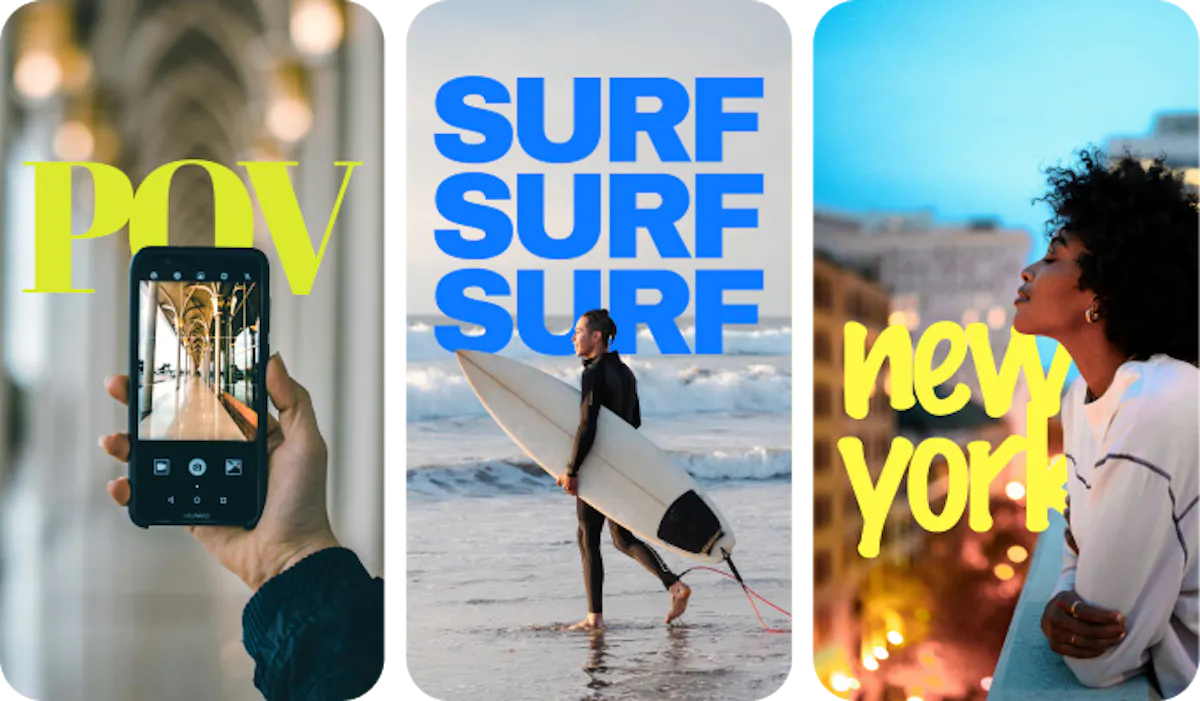 Text Contain Image Place text behind images, easily | Blend AI
