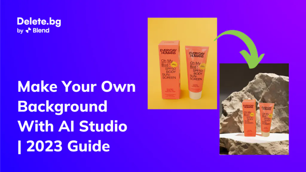 Make Your Own Background With AI Studio