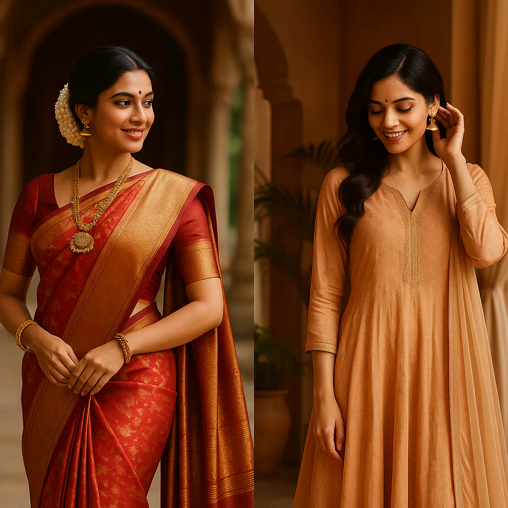 From Kanjeevaram to Kalidar: AI-Powered Model Photos for Indian Fashion